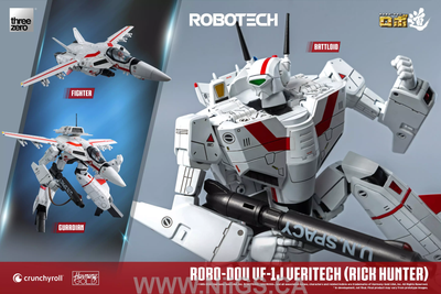 Three Zero Robotech - ROBO-DOU VF-1J Veritech (Rick Hunter)