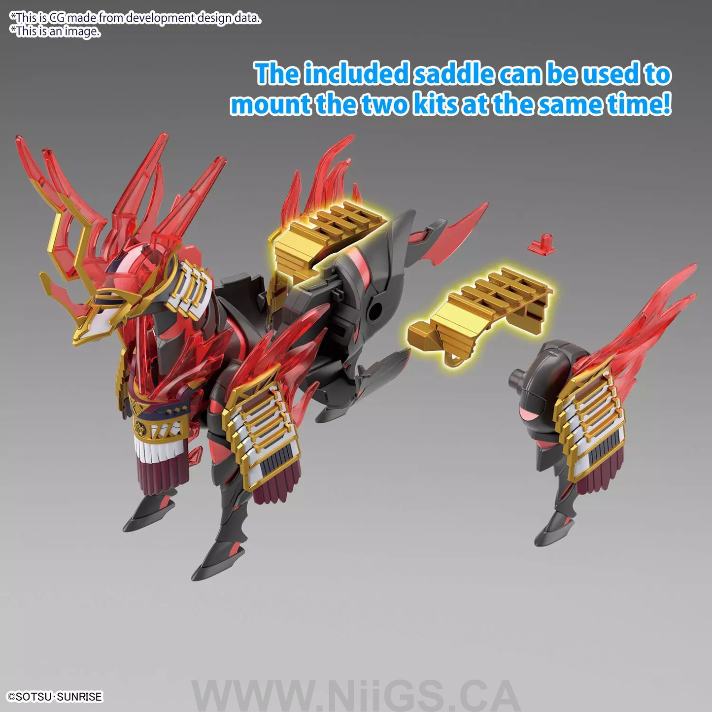 BANDAI SDW HEROES NOBUNAGA'S WAR HORSE