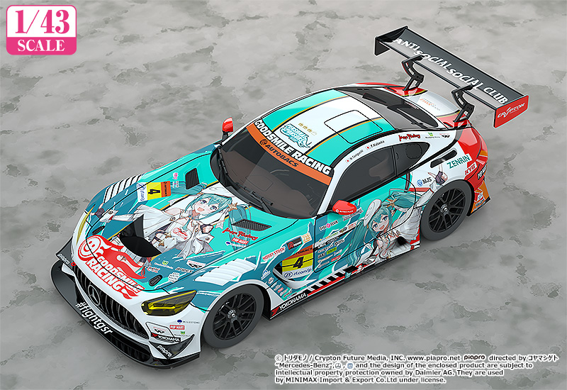 GOODSMILE RACING 1/43 Good Smile Hatsune Miku AMG 2023 Season Opening Ver.