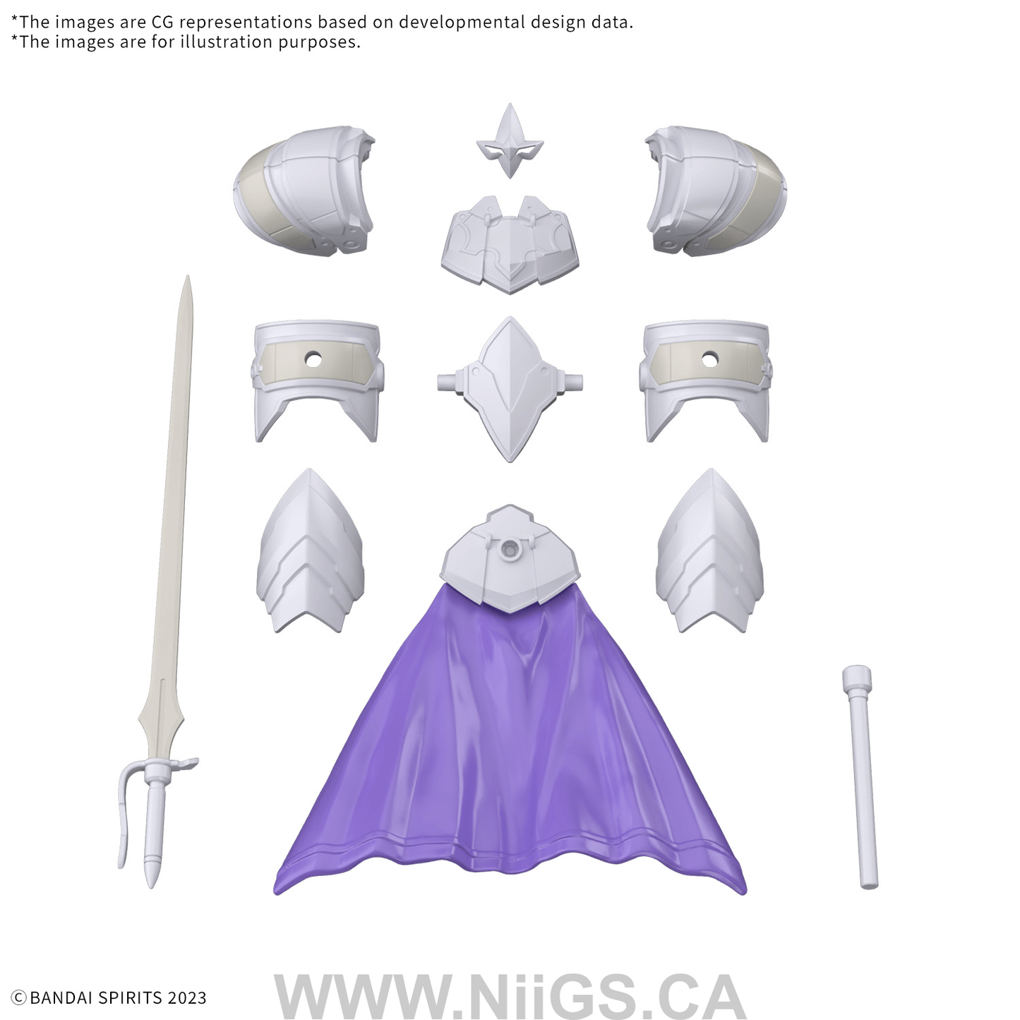 BANDAI HOBBY 30MF CLASS UP ARMOR (LIBER ENCHANTER)