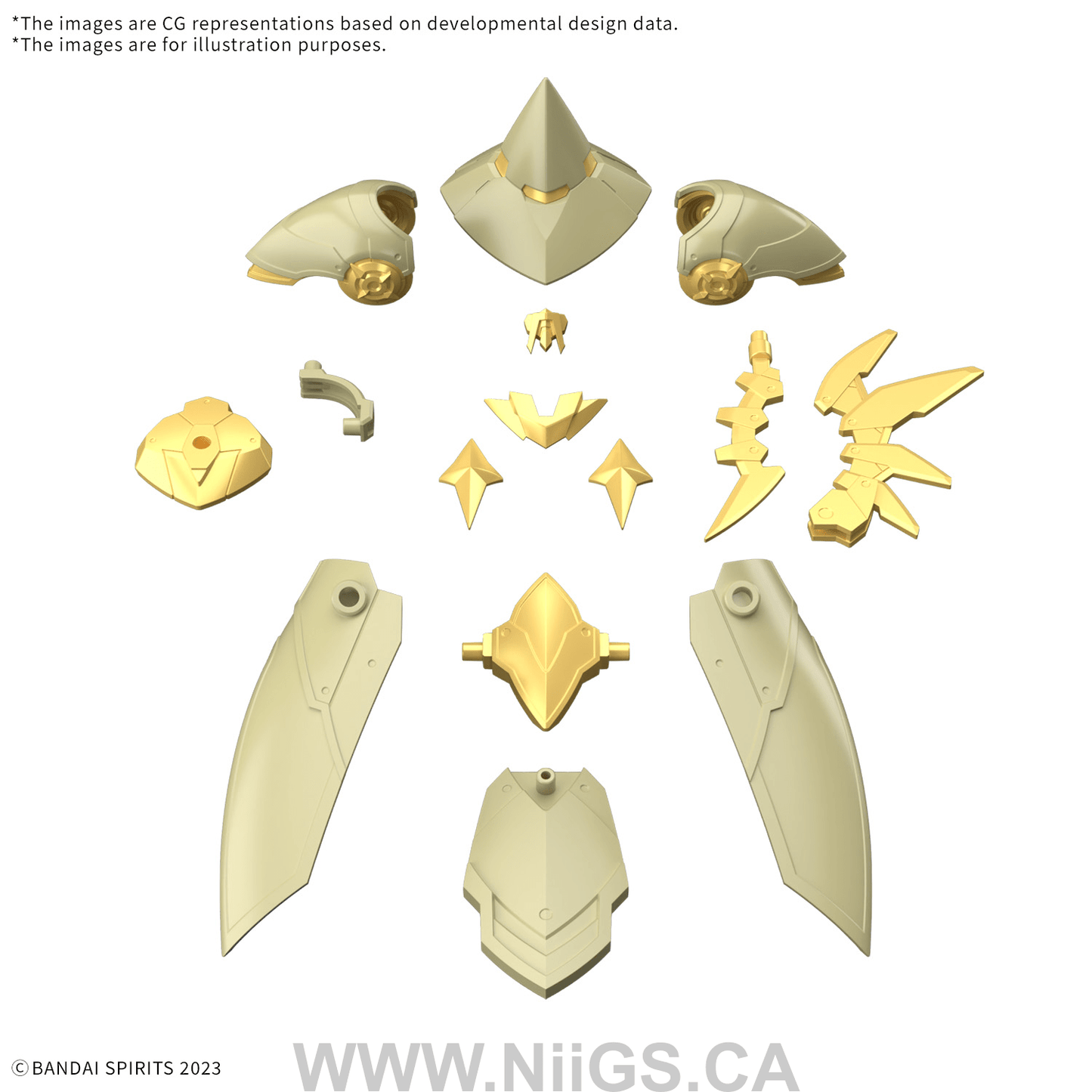 BANDAI HOBBY 30MF CLASS UP ARMOR (LIBER SORCERER)