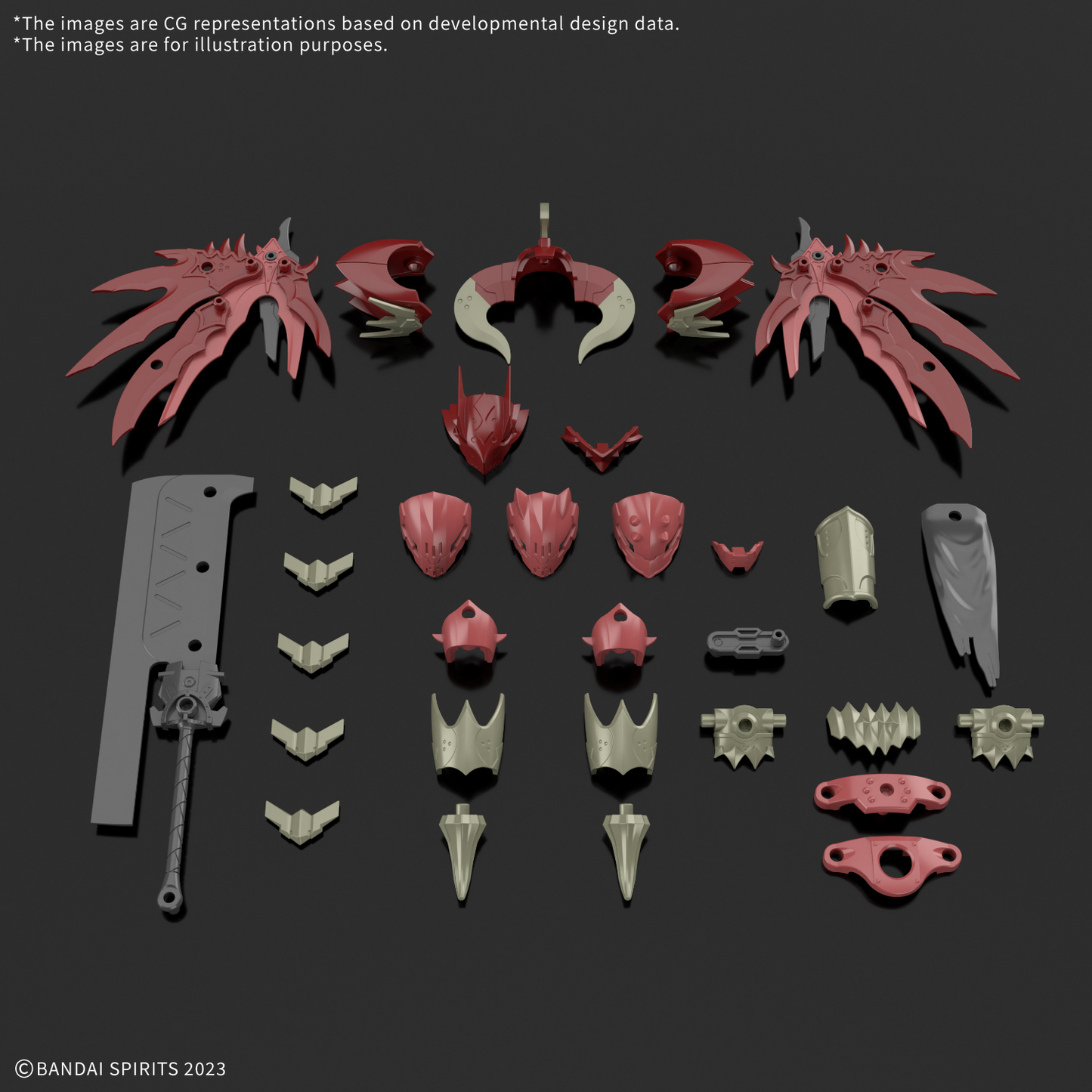 BANDAI HOBBY 30MF CLASS UP ARMOR (DRAGONIA LORD)