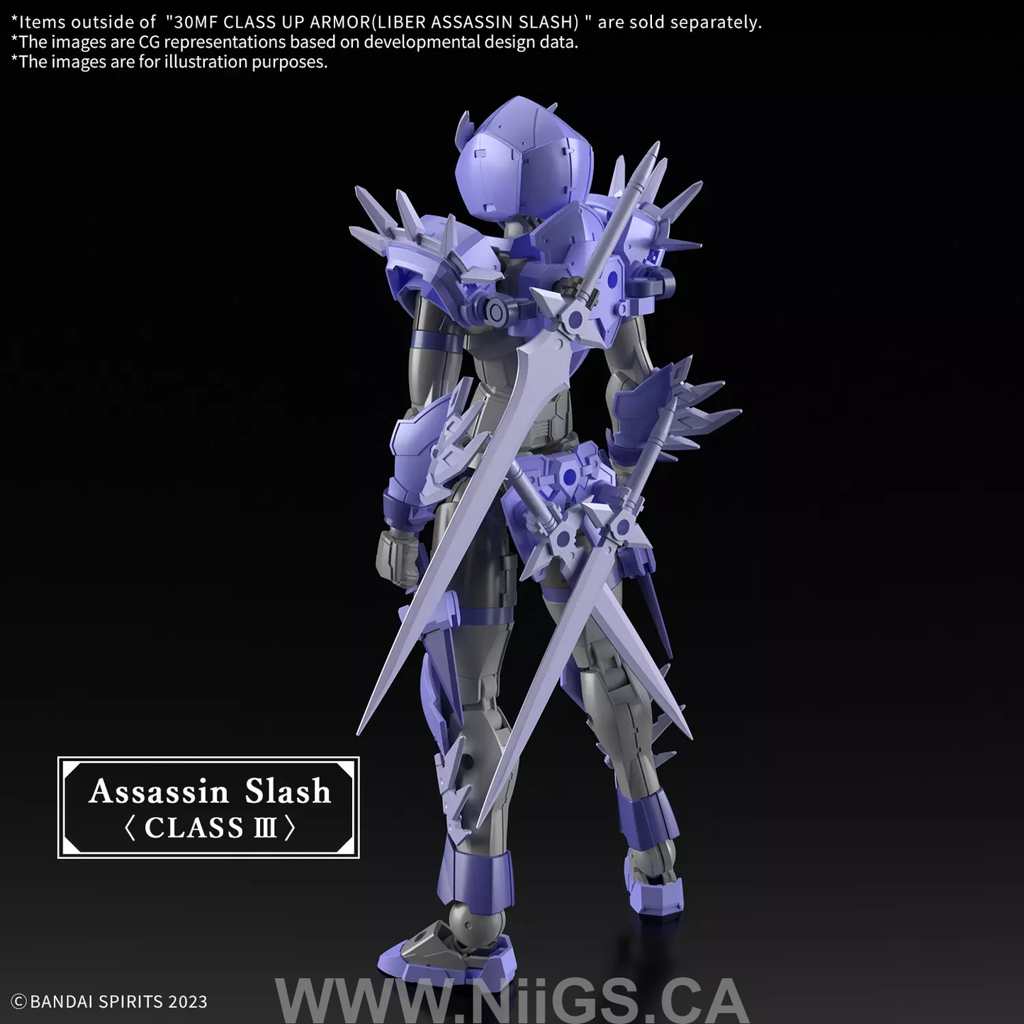BANDAI HOBBY 30MF CLASS UP ARMOR(LIBER ASSASSIN SLASH)