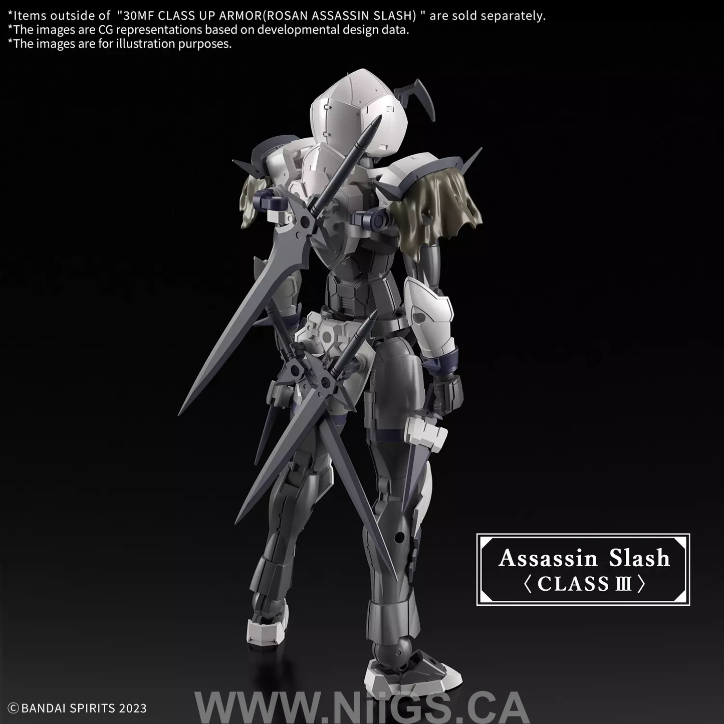 BANDAI HOBBY 30MF CLASS UP ARMOR(ROSAN ASSASSIN SLASH)