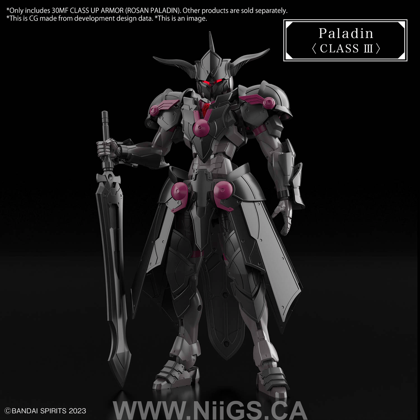 BANDAI Hobby 30MF CLASS UP ARMOR (ROSAN PALADIN)