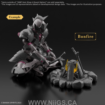 BANDAI HOBBY 30MF ITEM SHOP 4 (QUEST OPTION)