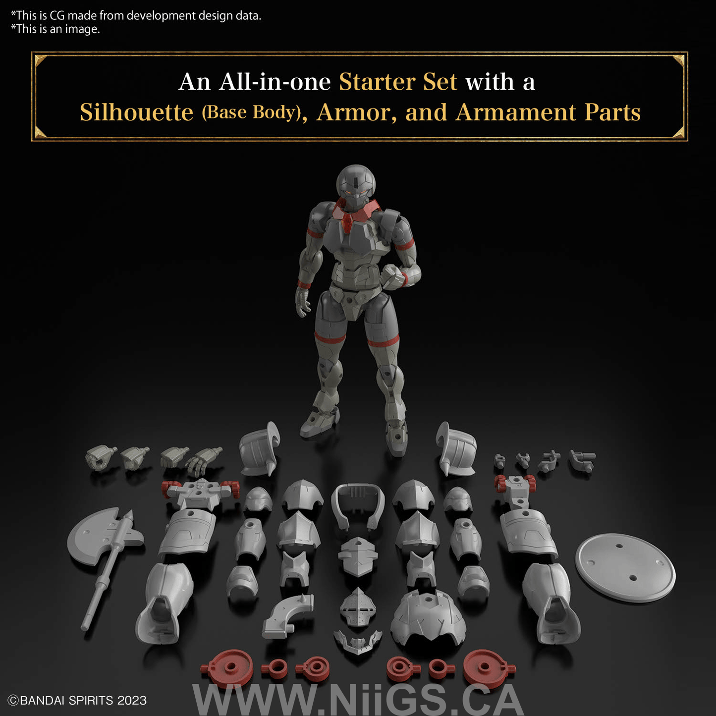 BANDAI Hobby 30MF LIBER FIGHTER