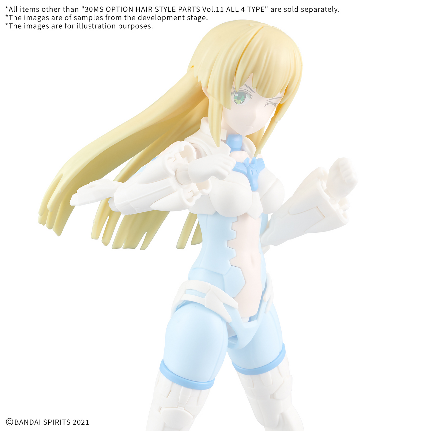BANDAI HOBBY 30MS OPTION HAIR STYLE PARTS Vol.11 ALL 4 TYPES