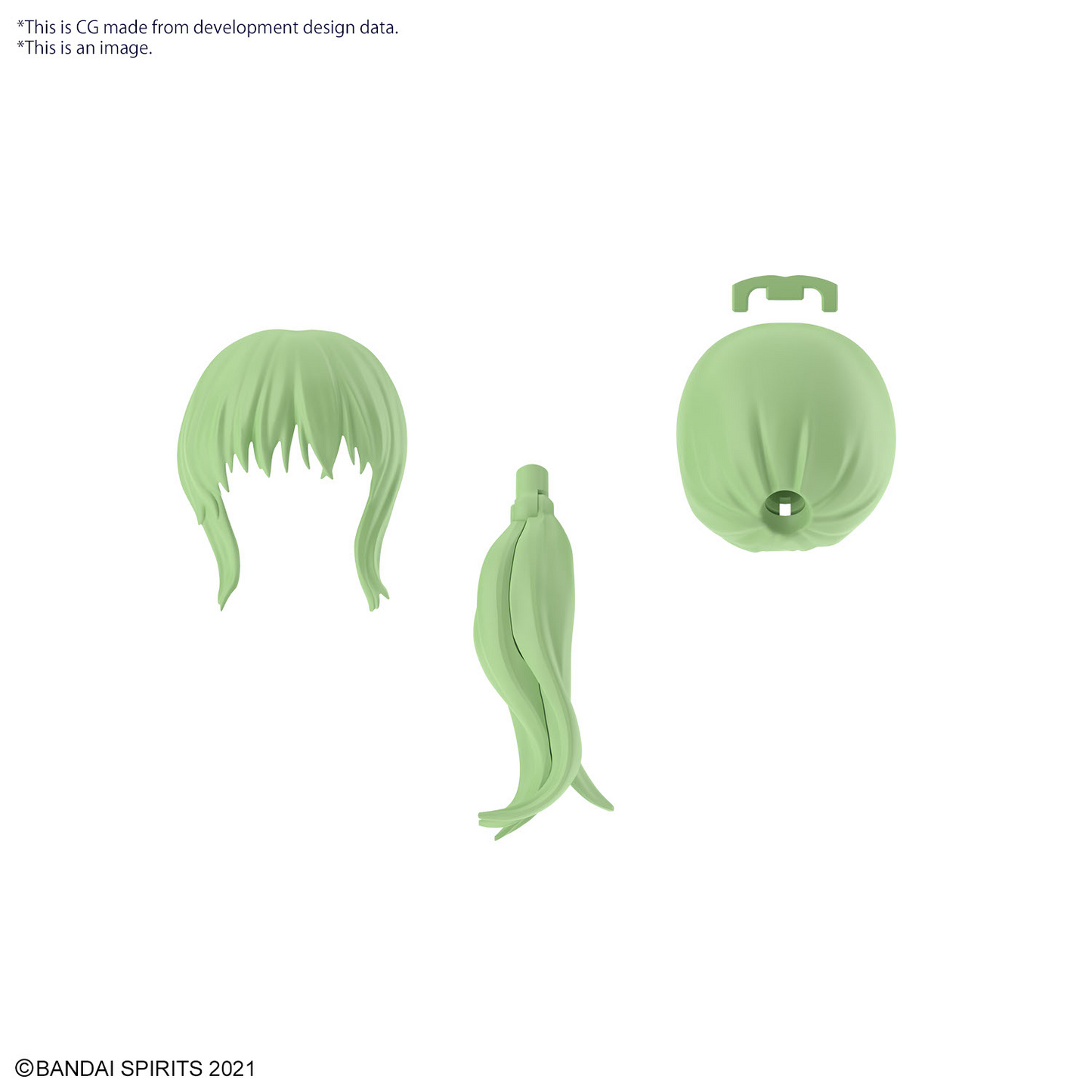 BANDAI 30MS OPTION HAIR STYLE PARTS Vol.9 ALL 4 TYPES