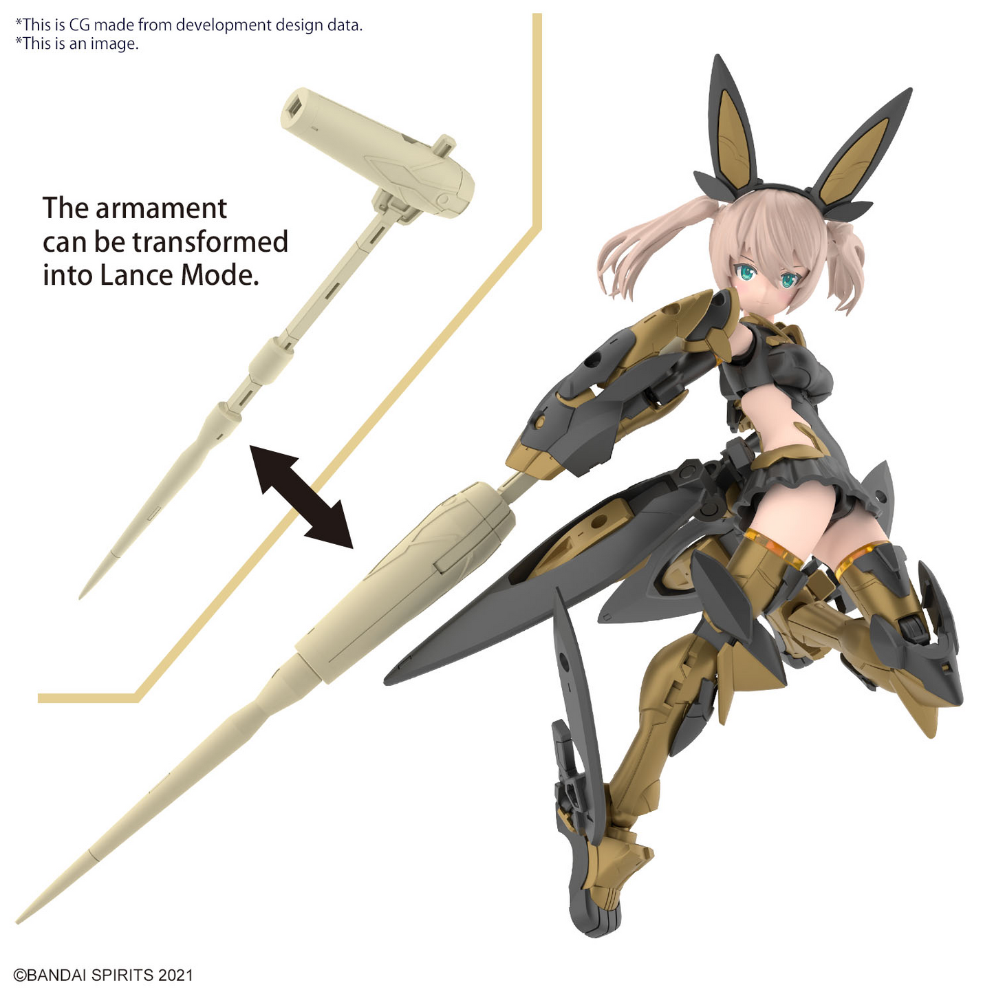 BANDAI 30MS SIS-Tc20g TUKIRNA-DIEARTH(INNOCENTE FORM)
