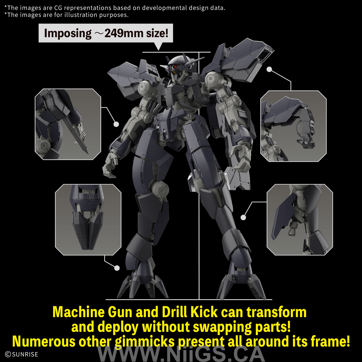 BANDAI HOBBY FULL MECHANICS 1/100 GRAZE EIN
