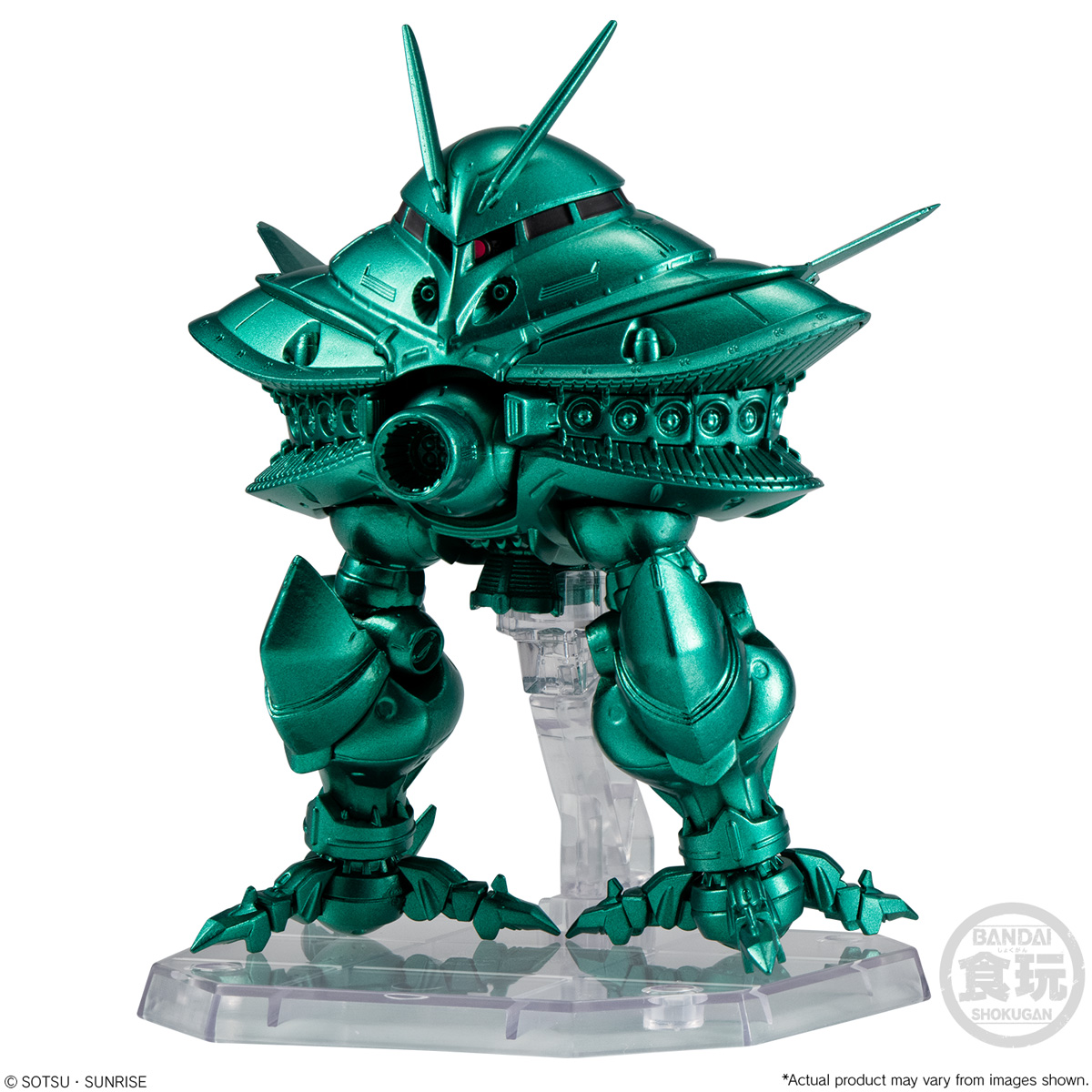 Limited Bandai Shokugan FW Gundam Converge Core Big Zam & Core Booster (Metallic ver.)
