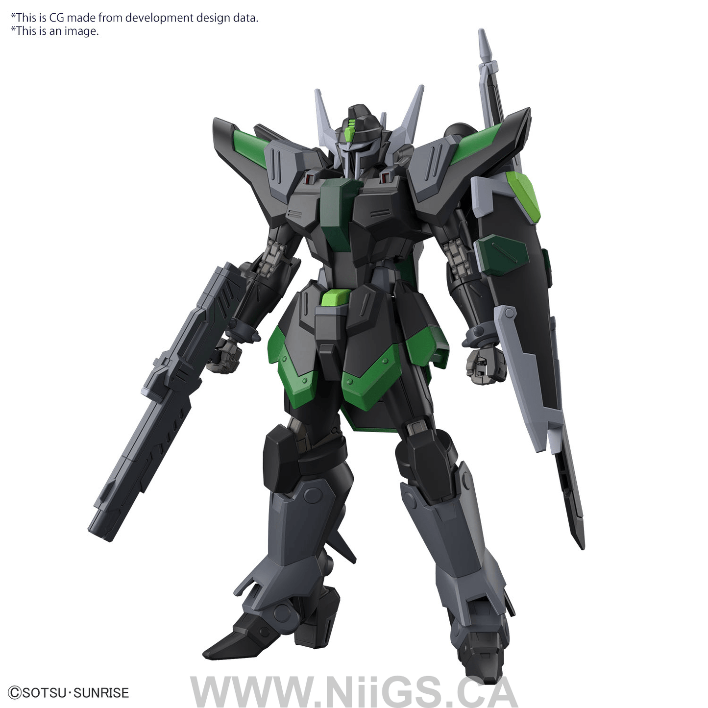 BANDAI Hobby HG 1/144 BLACK KNIGHT SQUAD Rud-ro.A (GRIFFIN ARBALEST CUSTOM)