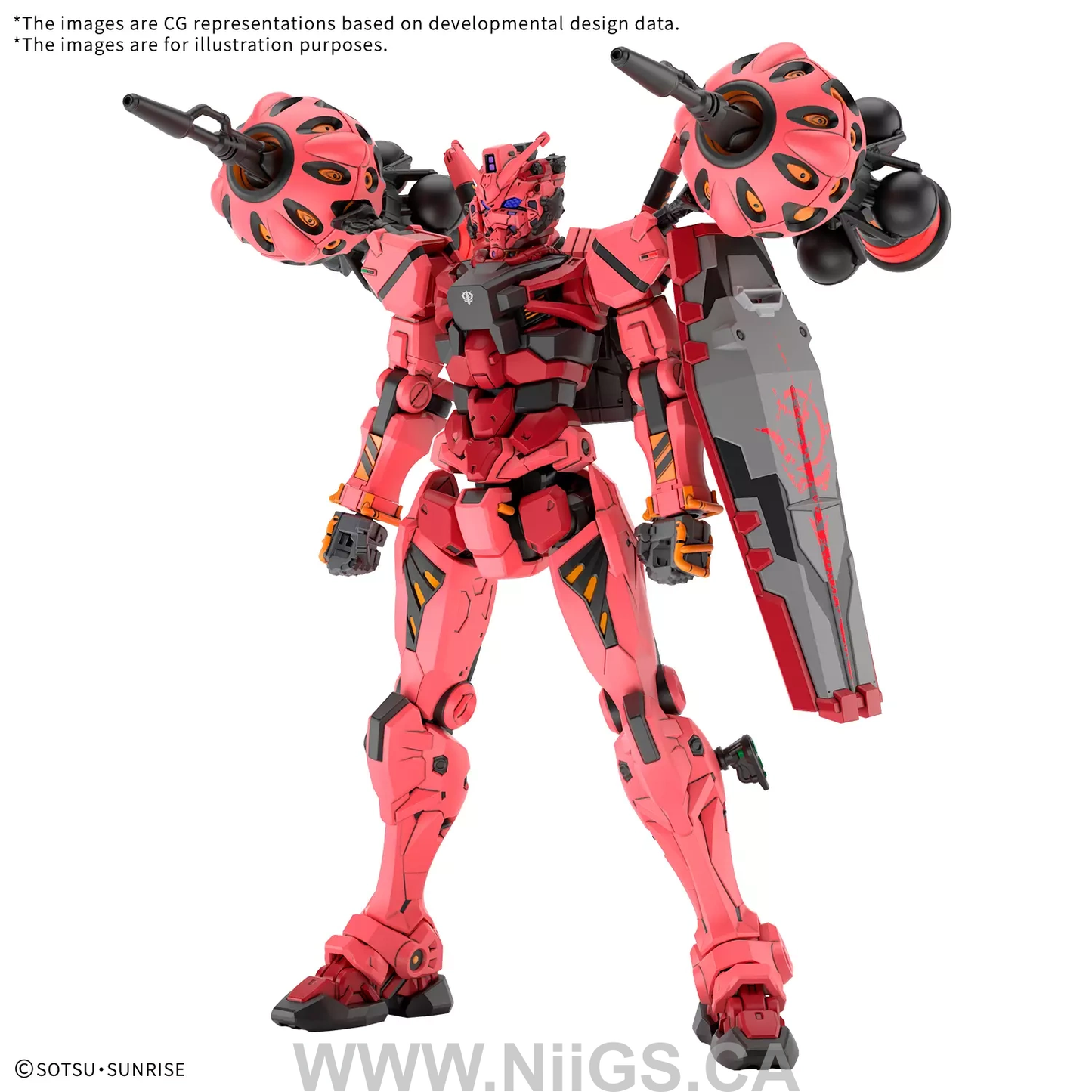 BANDAI HOBBY HG 1/144 RED GUNDAM