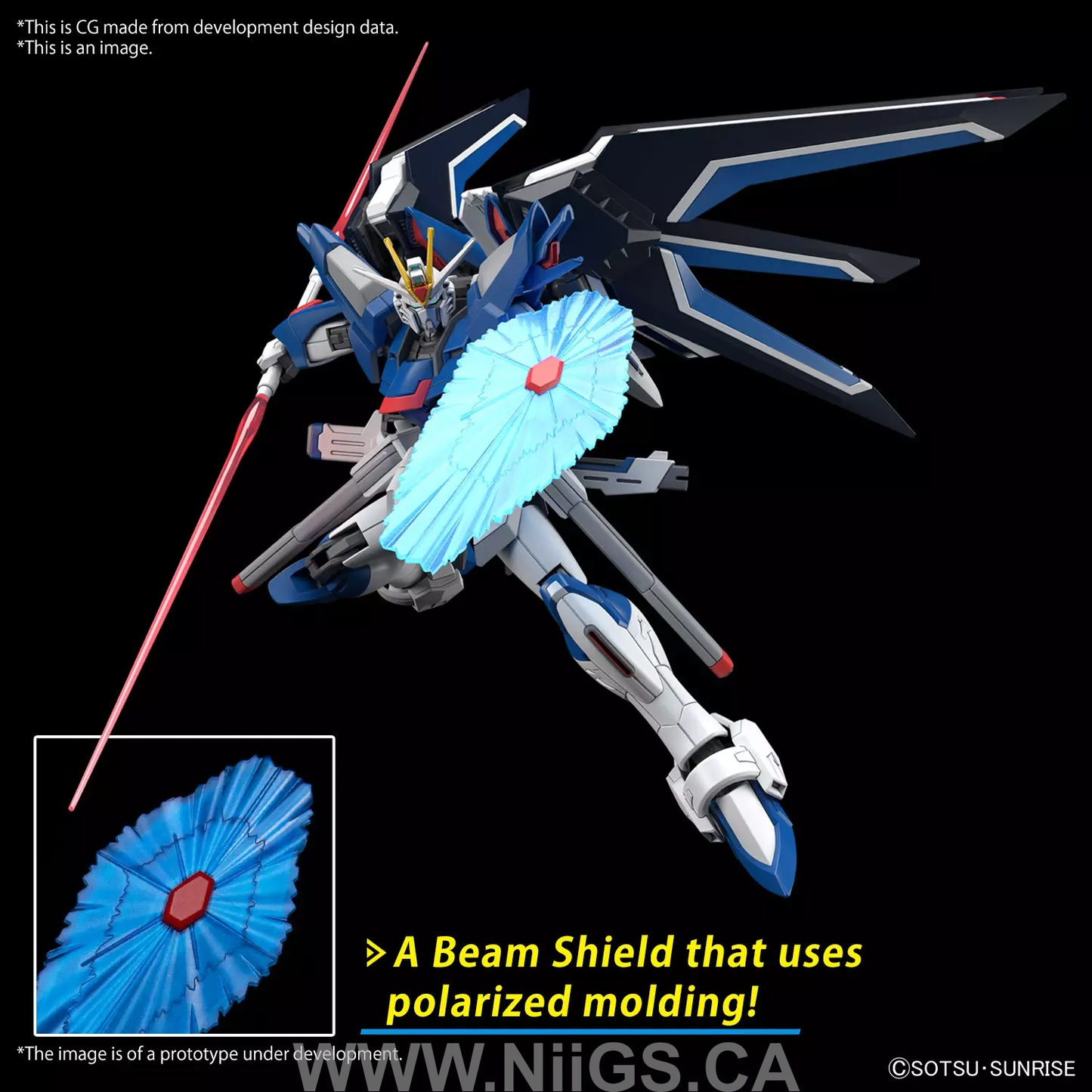 BANDAI Hobby HG 1/144 RISING FREEDOM GUNDAM