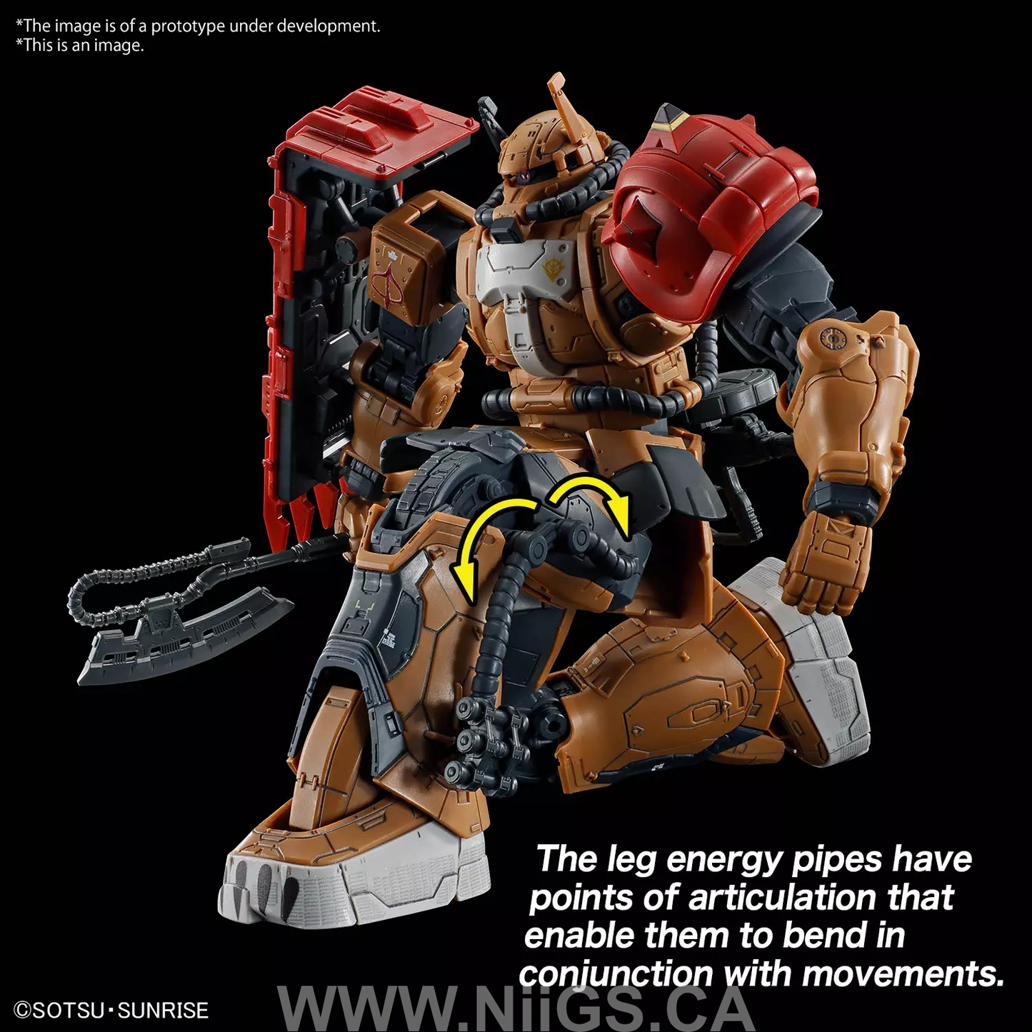 BANDAI Hobby HG 1/144 ZAKUⅡ F TYPE SOLARI (RFV)