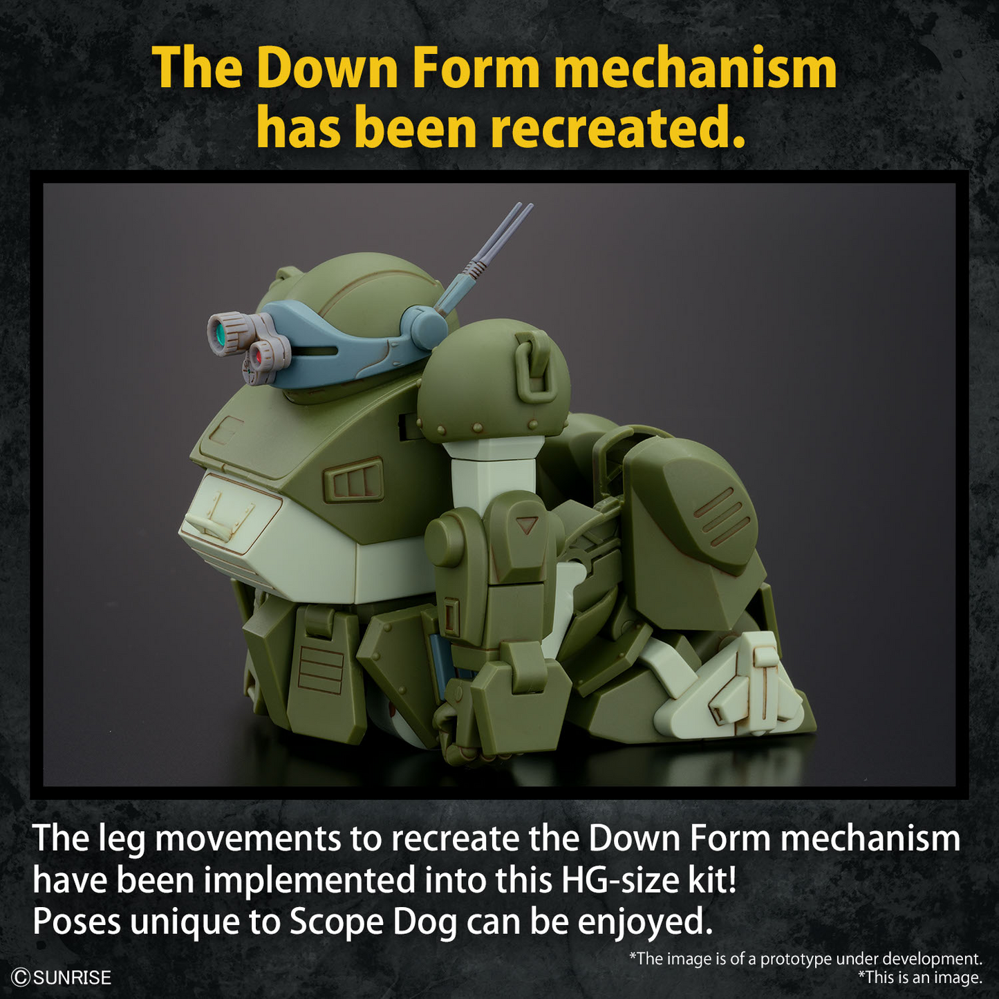 BANDAI HG SCOPEDOG