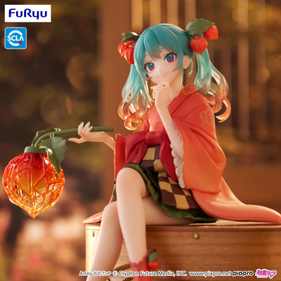 FuRyu Hatsune Miku Noodle Stopper Figure -Flower Fairy Winter Cherry-