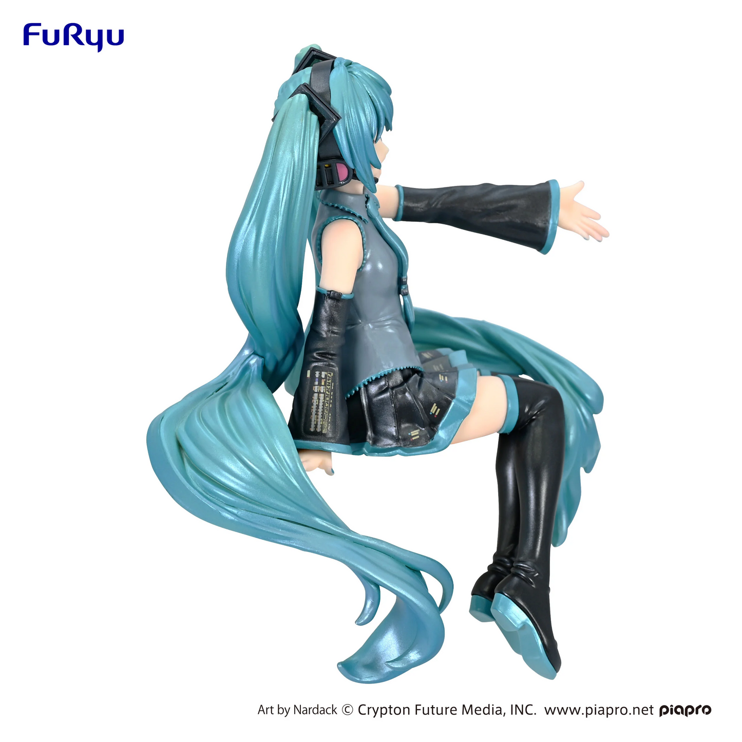 FuRyu Hatsune Miku Noodle Stopper Figure -Hatsune Miku Nardack Pearl Color ver.-