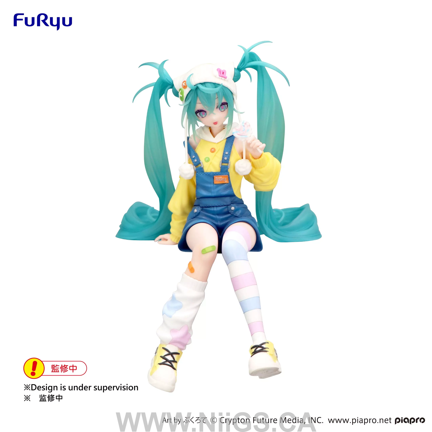 FuRyu Hatsune Miku@Noodle Stopper Figure -Lollipop-