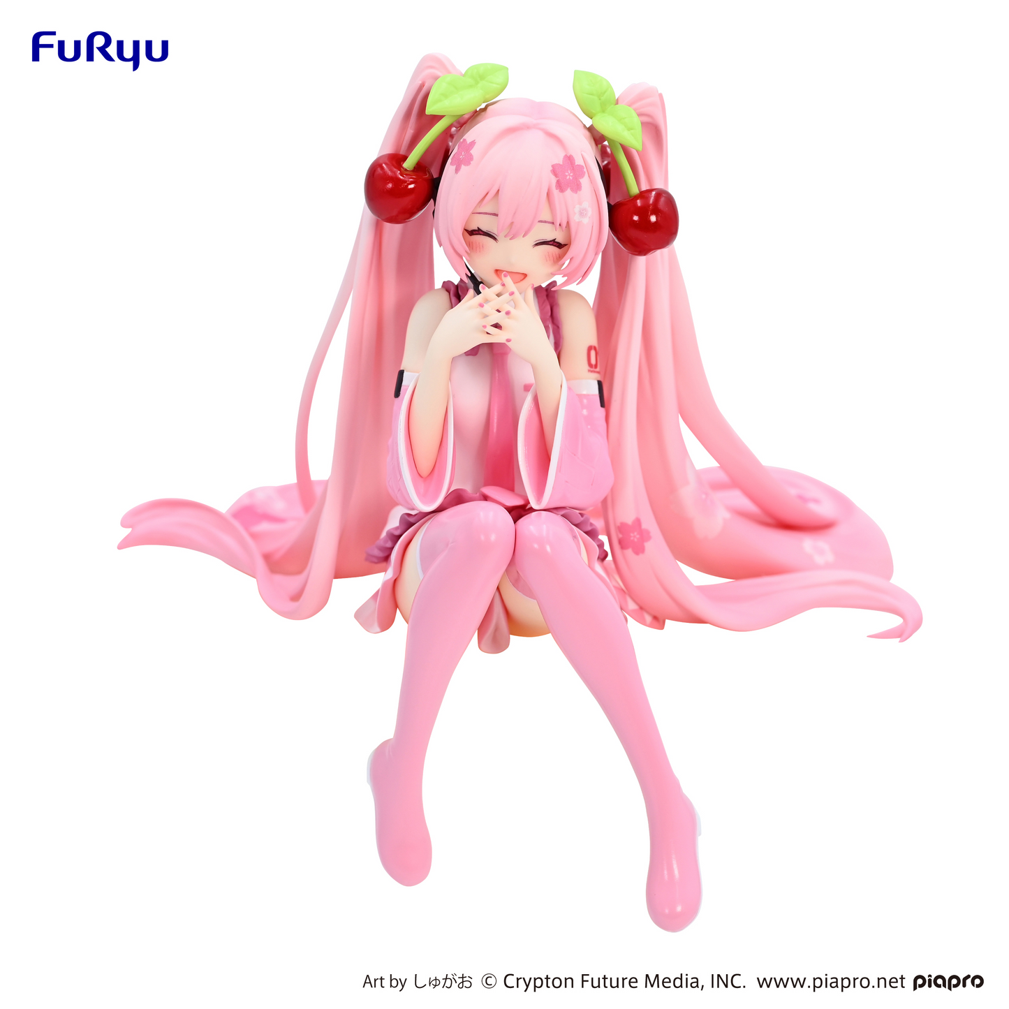 GSC x FURYU Corporation Hatsune Miku Noodle Stopper Figure -Sakura Miku 2023 Smile ver.-