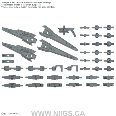 BANDAI HOBBY OPTION PARTS SET GUNPLA 17 (BINDER GUN)