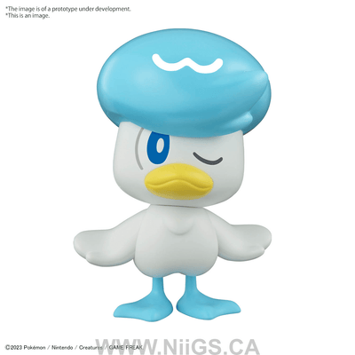 BANDAI Hobby Pokémon Model Kit QUICK!! 19 QUAXLY