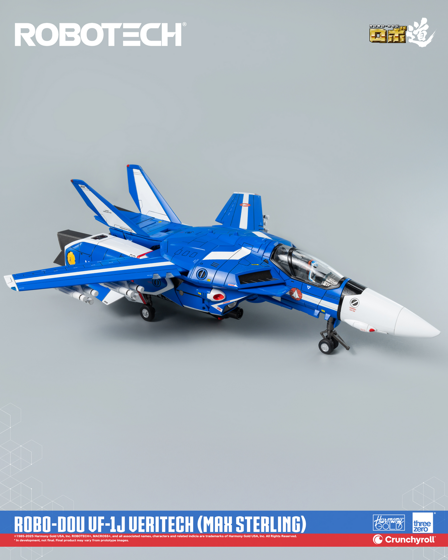 threezero ROBO-DOU ROBOTECH VF-1J Veritech (Max Sterling)
