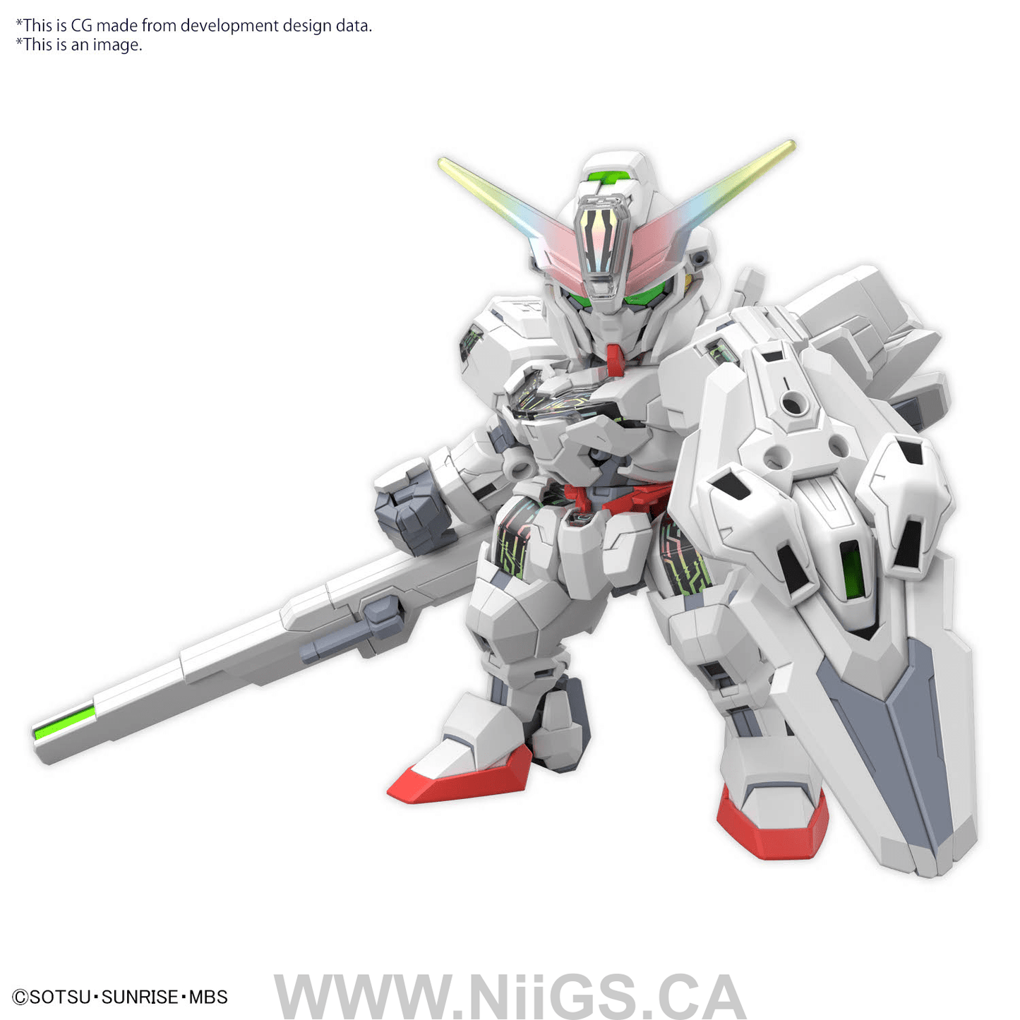 BANDAI Hobby SD GUNDAM CROSS SILHOUETTE GUNDAM CALIBARN