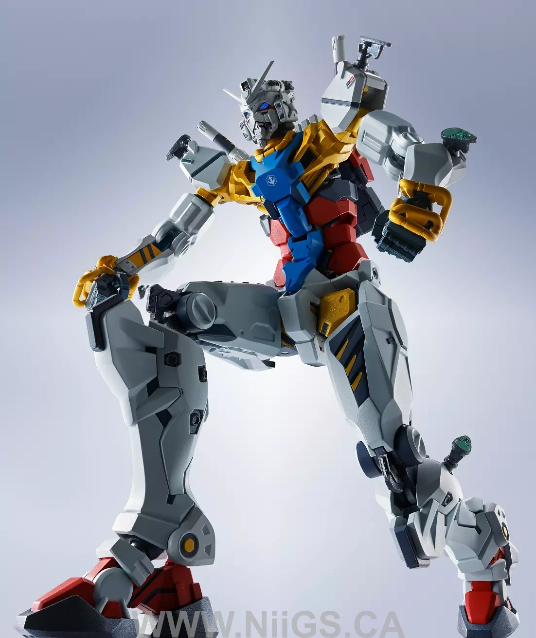 TAMASHII NATIONS WHITE GUNDAM "GUNDAM", TAMASHII NATIONS METAL ROBOT SPIRITS