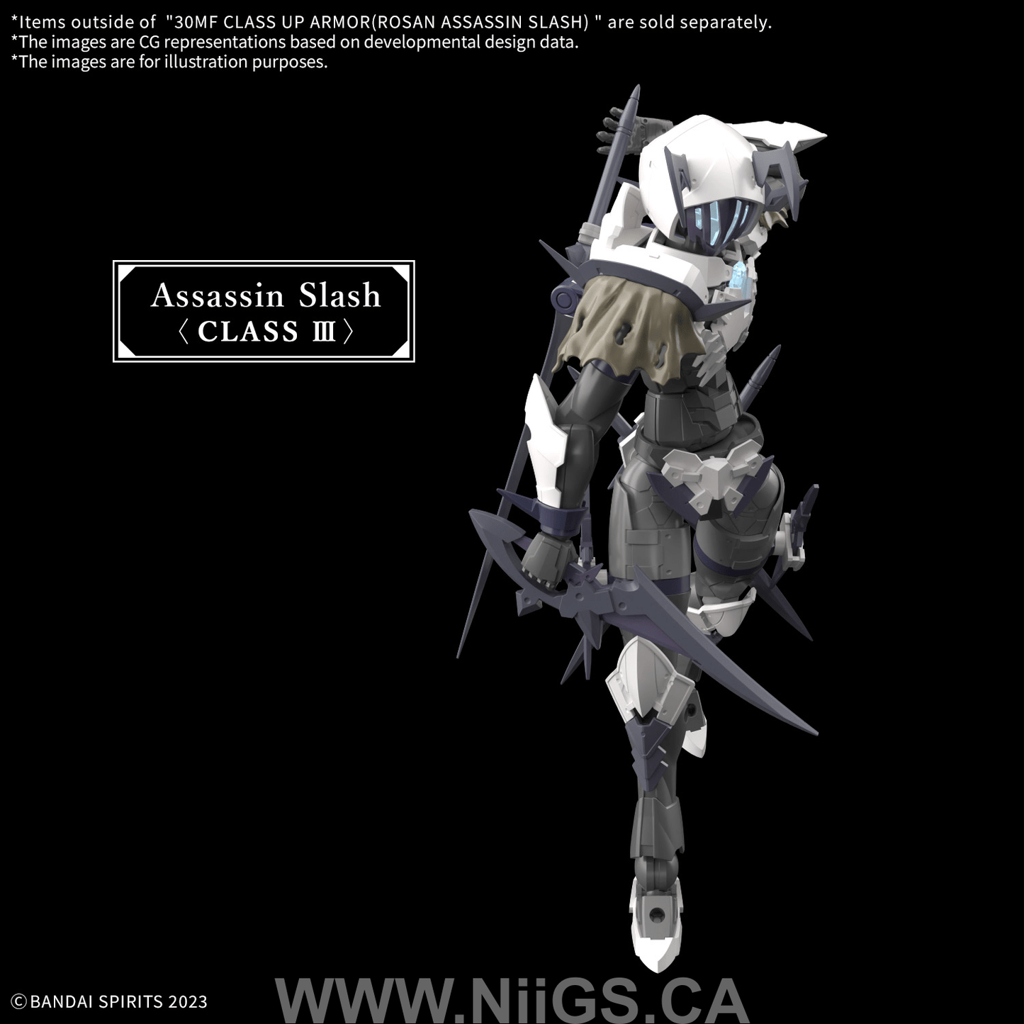 BANDAI HOBBY 30MF CLASS UP ARMOR(ROSAN ASSASSIN SLASH)