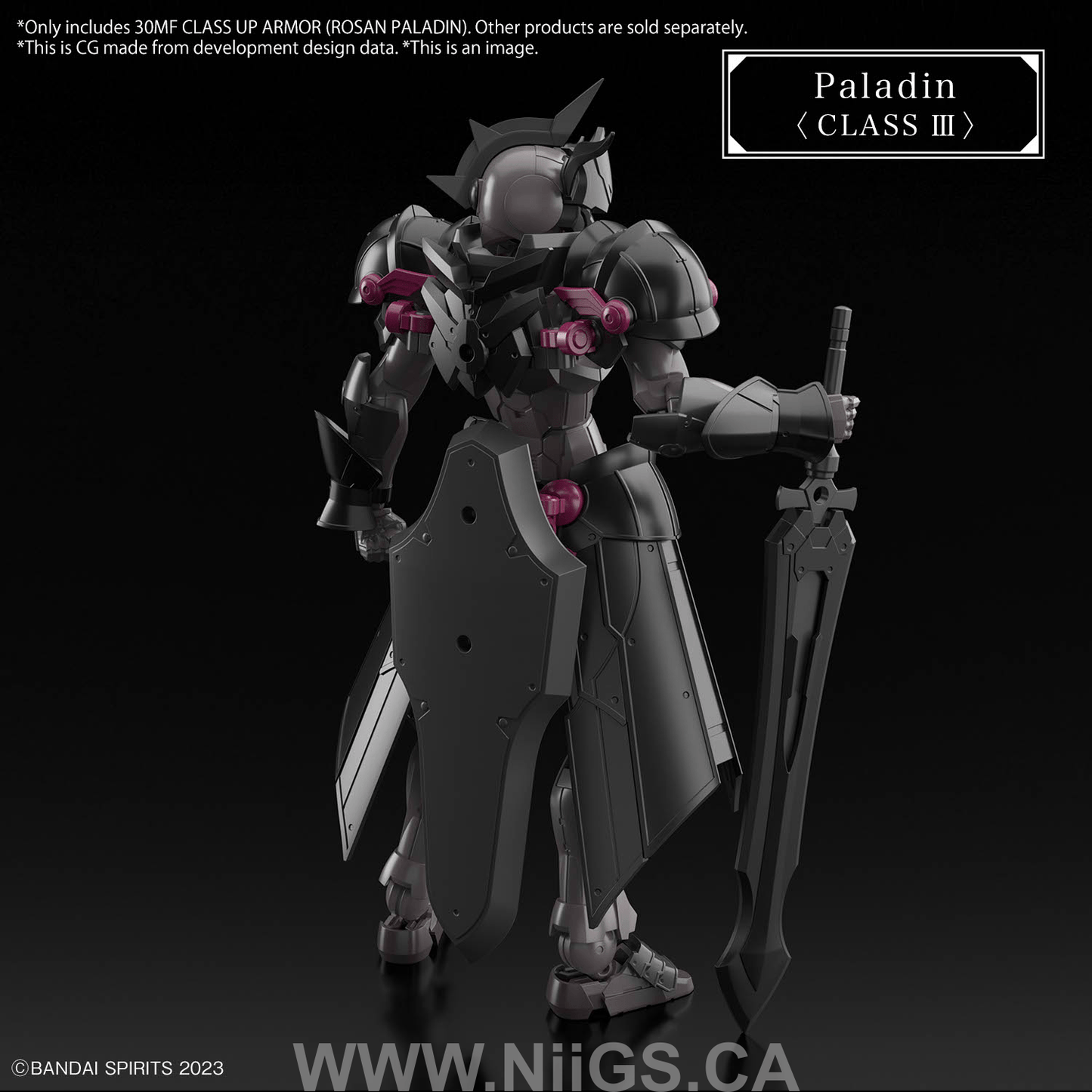 BANDAI Hobby 30MF CLASS UP ARMOR (ROSAN PALADIN)