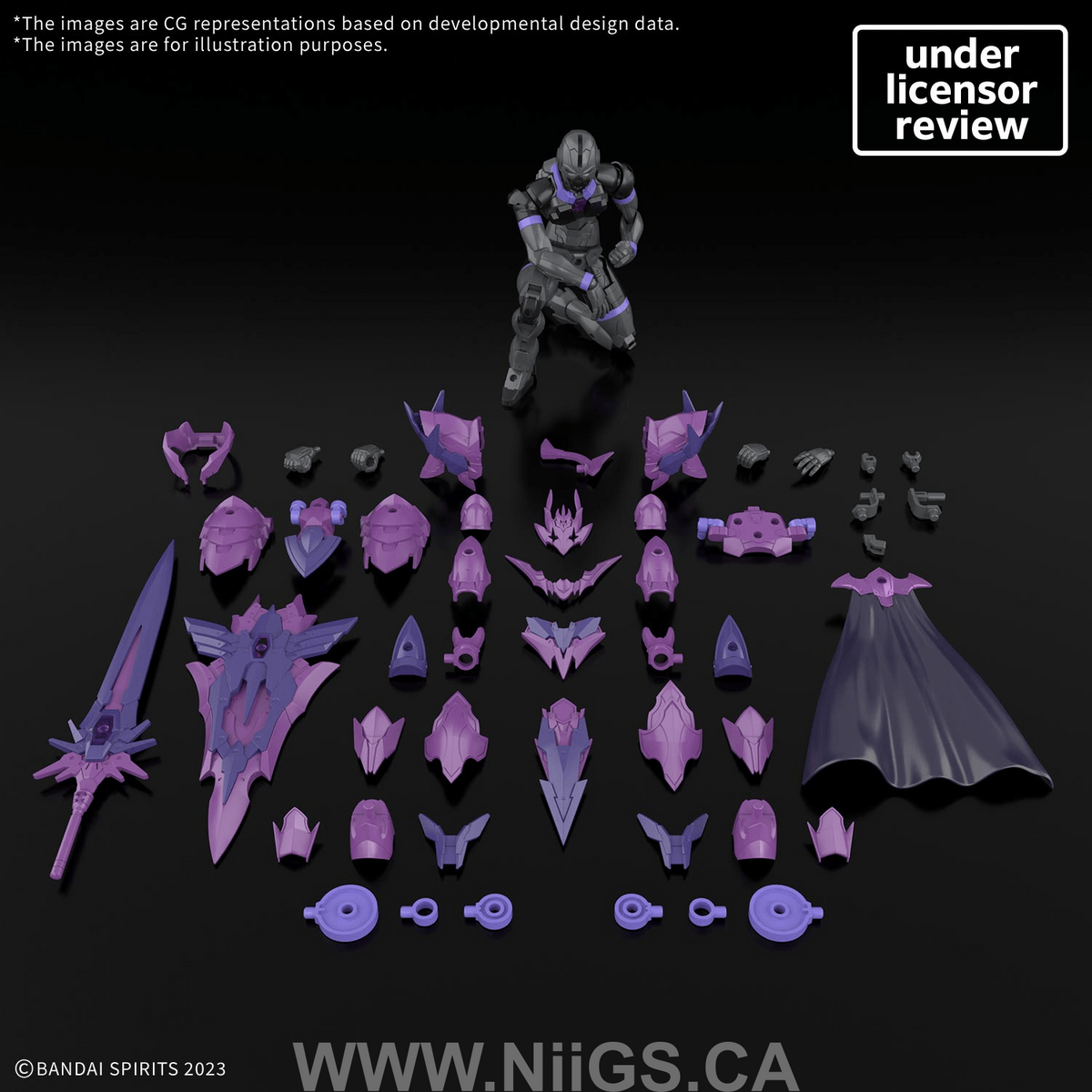 BANDAI HOBBY 30MF DARKNEVIL ARCH KNIGHT