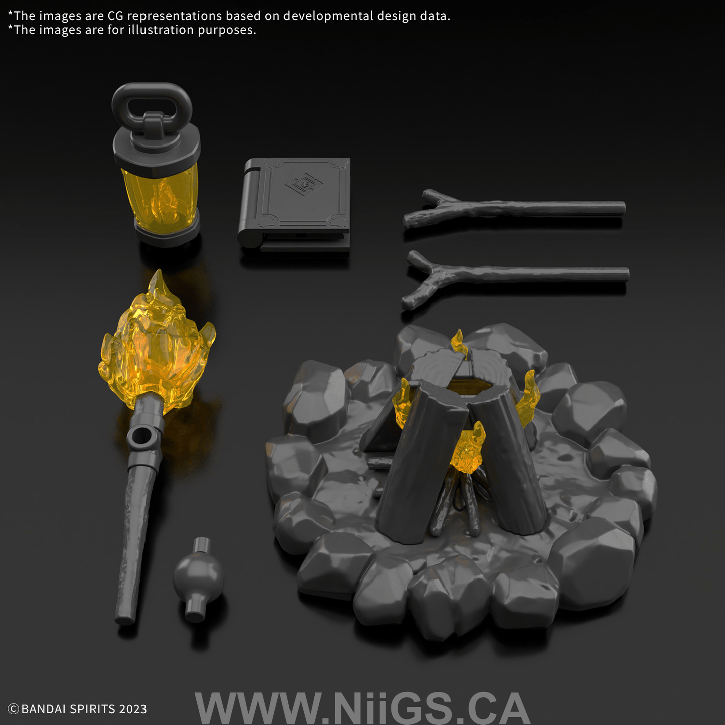 BANDAI HOBBY 30MF ITEM SHOP 4 (QUEST OPTION)