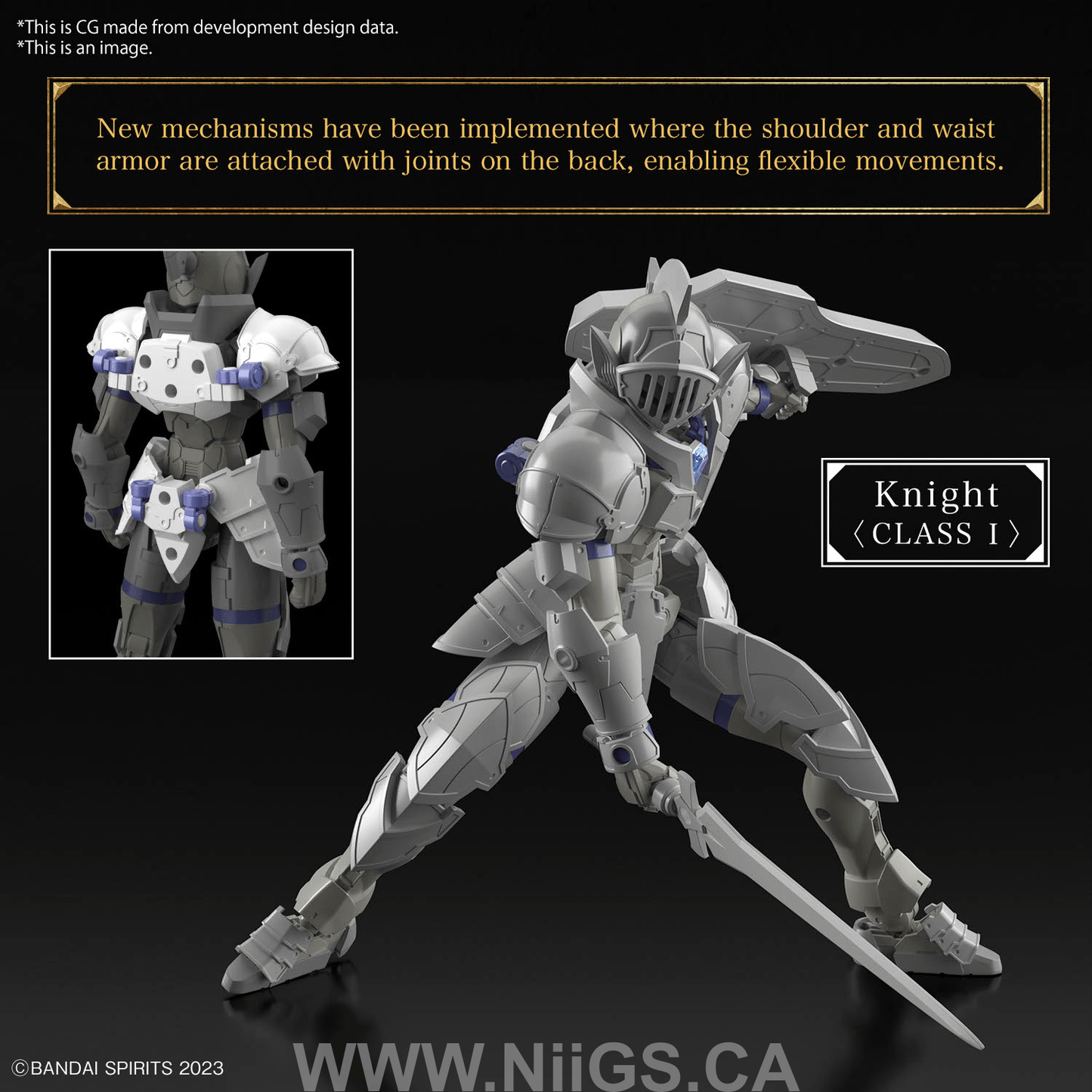 BANDAI Hobby 30MF LIBER HOLY KNIGHT