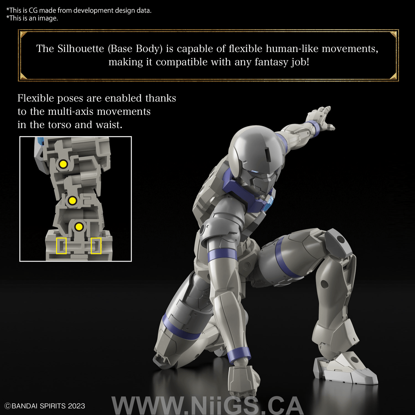 BANDAI Hobby 30MF LIBER KNIGHT