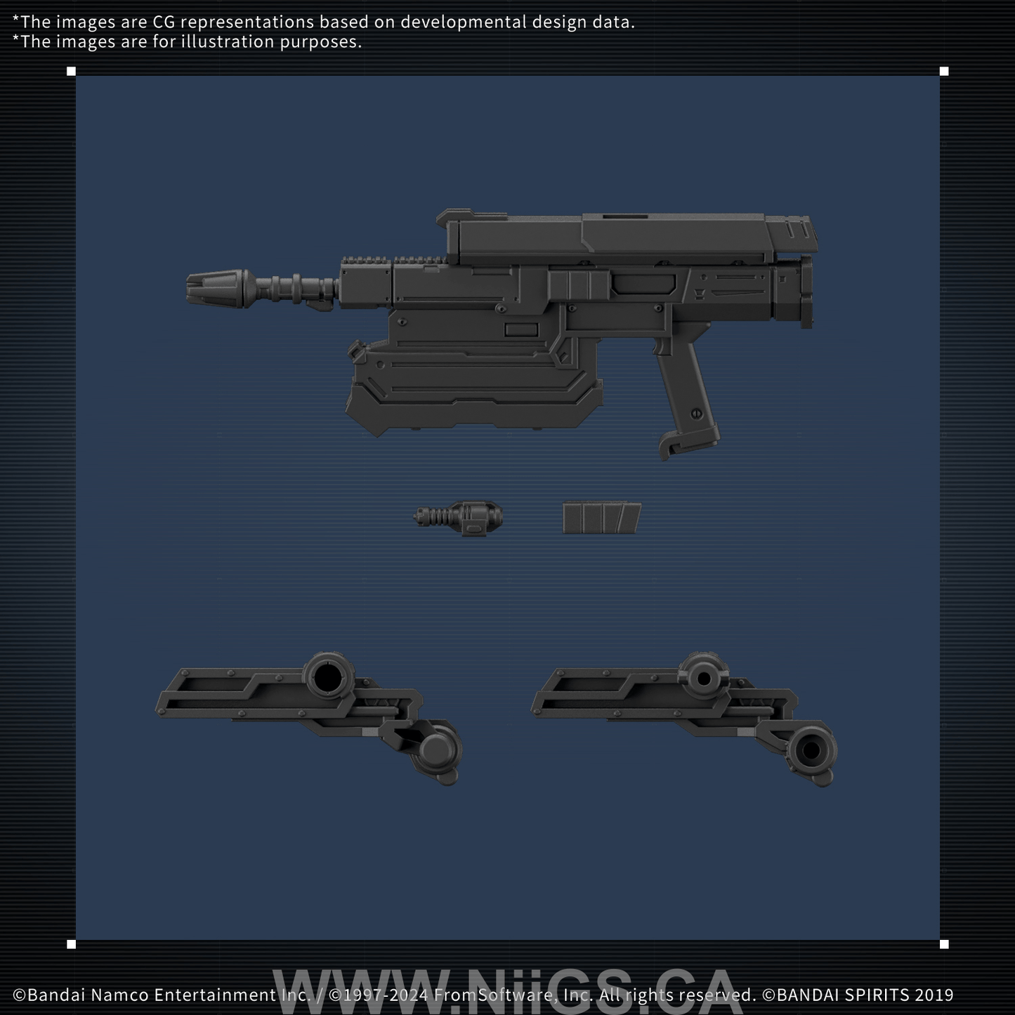 BANDAI HOBBY 30MM ARMORED CORE Ⅵ FIRES OF RUBICON BALAM INDUSTRIES BD-011 MELANDER