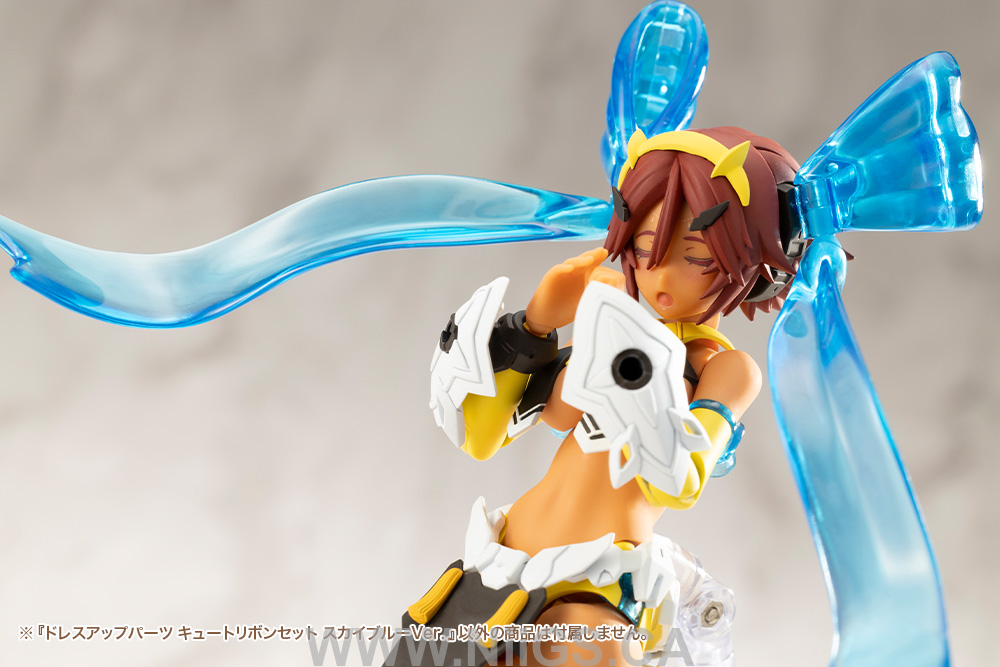 KOTOBUKIYA DRESS UP PARTS CUTE RIBBON SET SKY BLUE Ver.