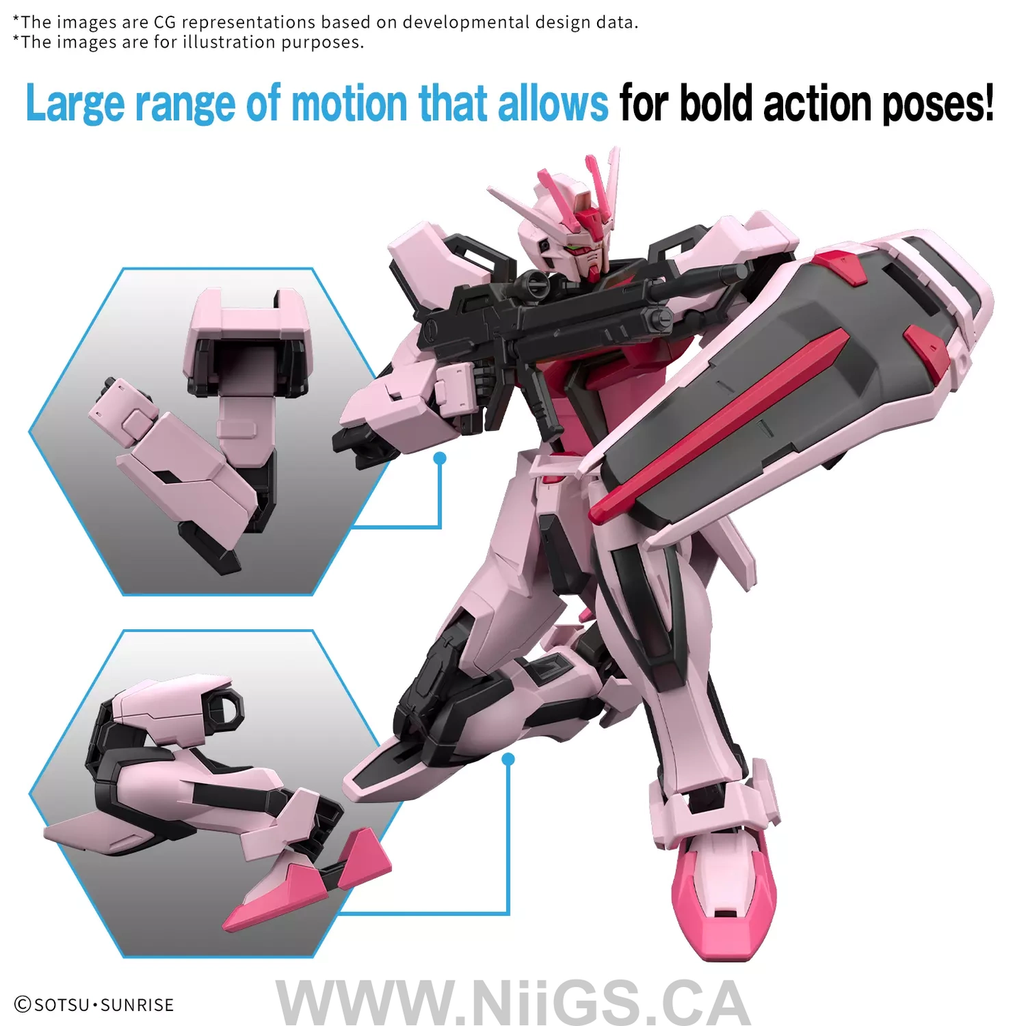 BANDAI Hobby ENTRY GRADE 1/144 STRIKE ROUGE