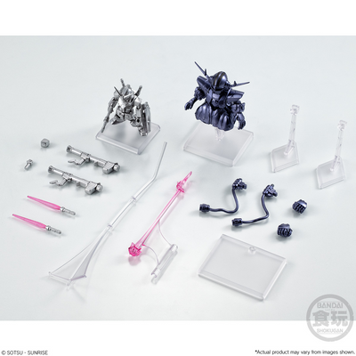 Limited Bandai Shokugan FW Gundam Converge Core Last Shooting Set (Metallic ver.)