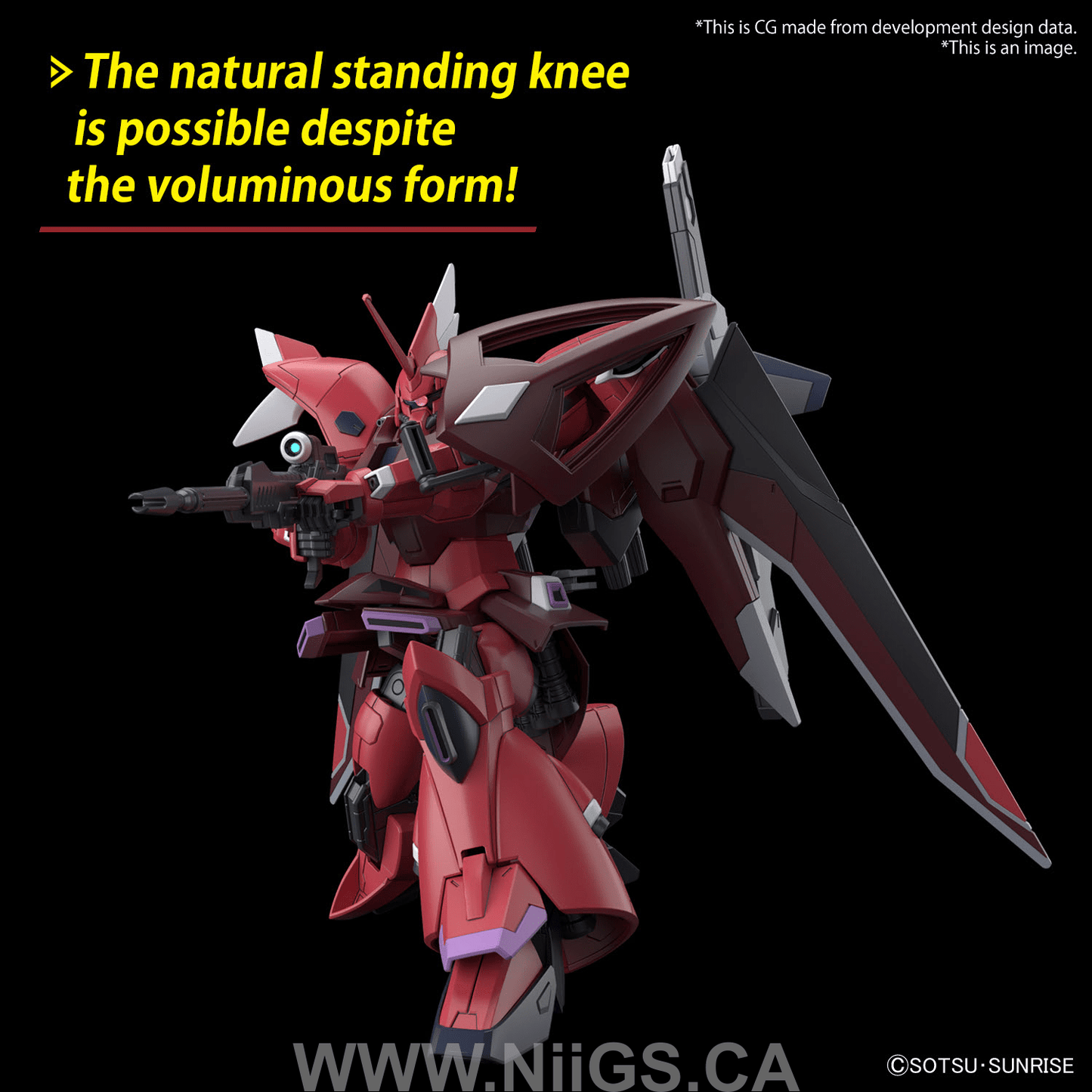 BANDAI Hobby HG 1/144 GELGOOG Menace (LUNAMARIA HAWKE CUSTOM)