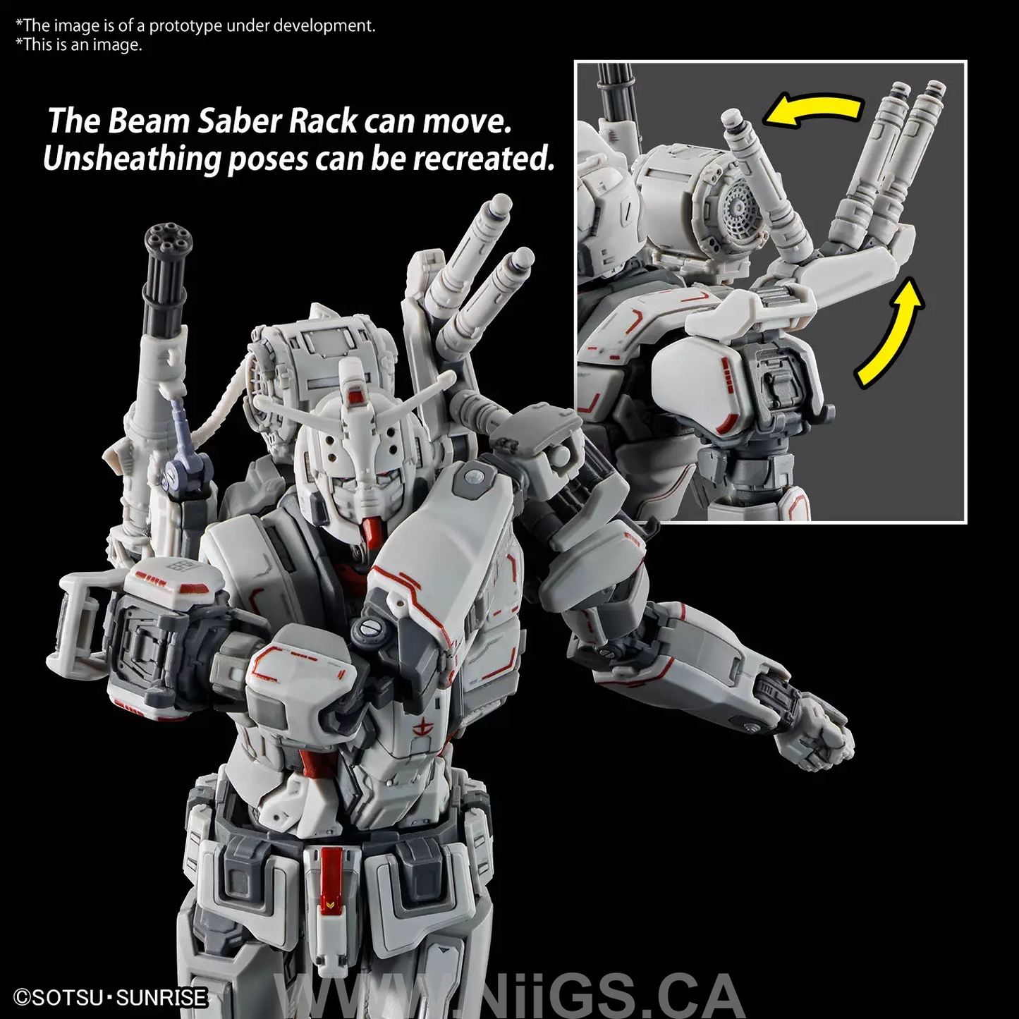 BANDAI Hobby HG 1/144 GUNDAM EX (RFV)