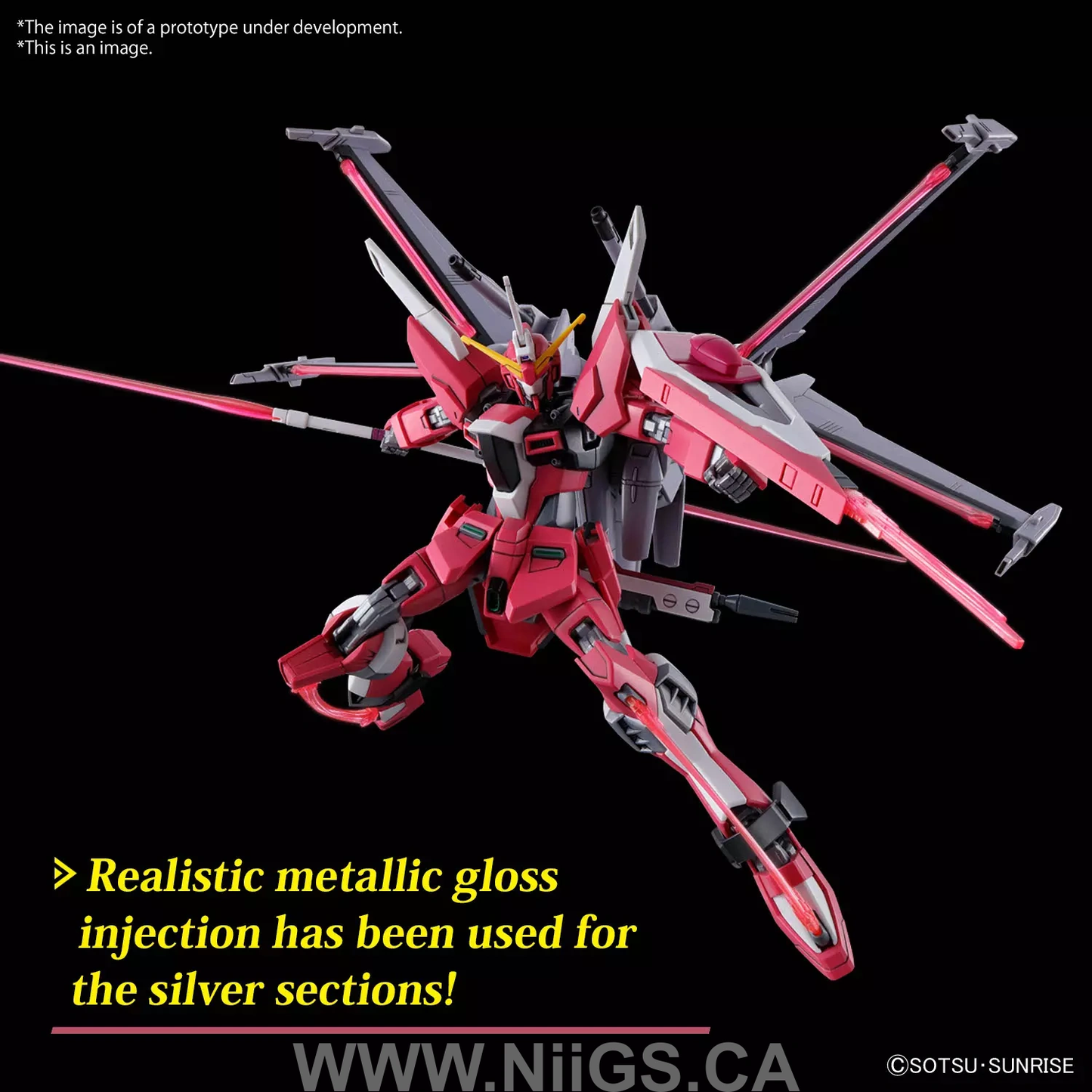 BANDAI Hobby HG 1/144 INFINITE JUSTICE GUNDAM TypeⅡ