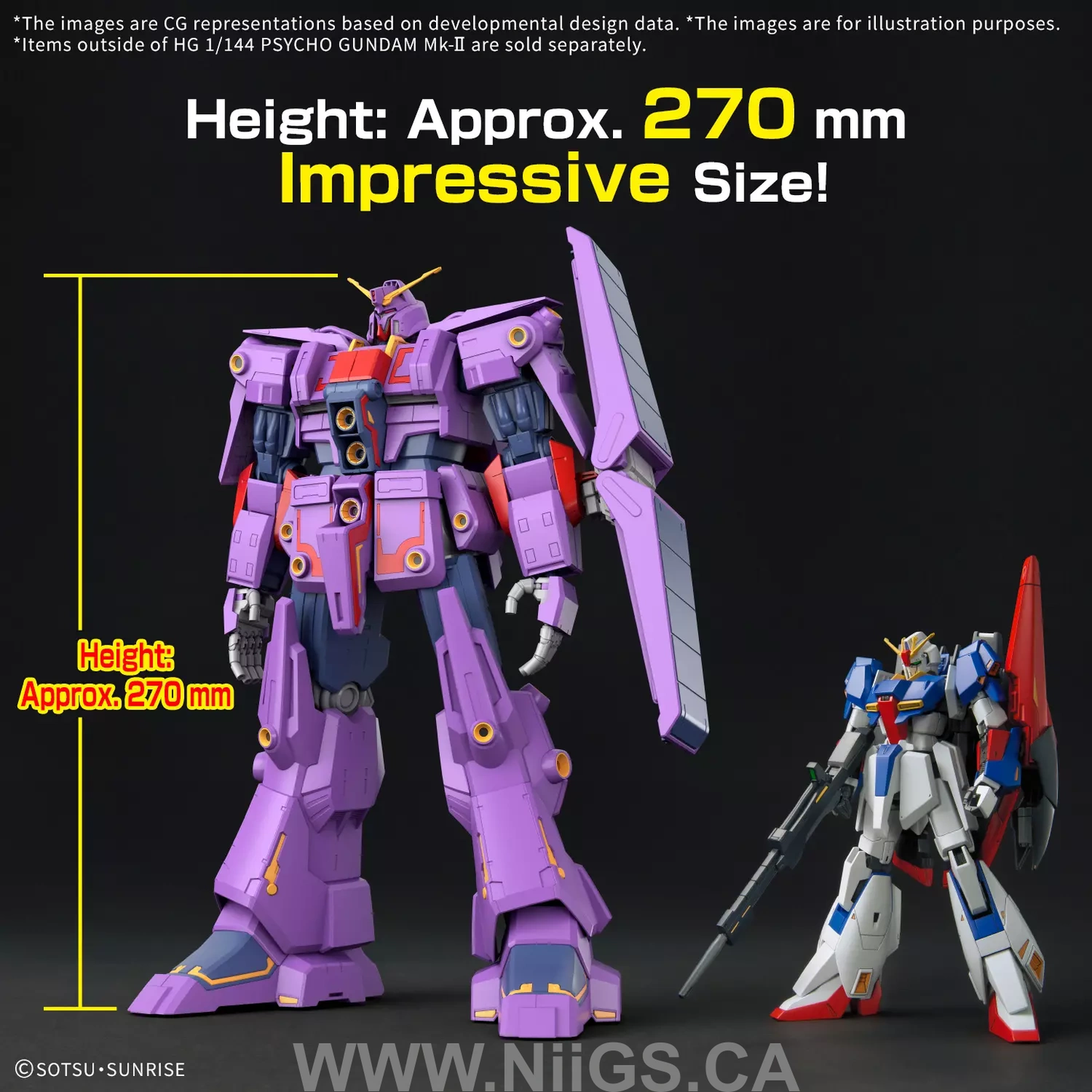 BANDAI HOBBY HG 1/144 PSYCHO GUNDAM Mk-Ⅱ