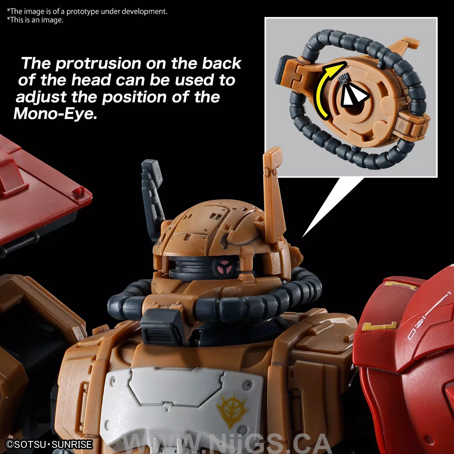 BANDAI Hobby HG 1/144 ZAKUⅡ F TYPE SOLARI (RFV)