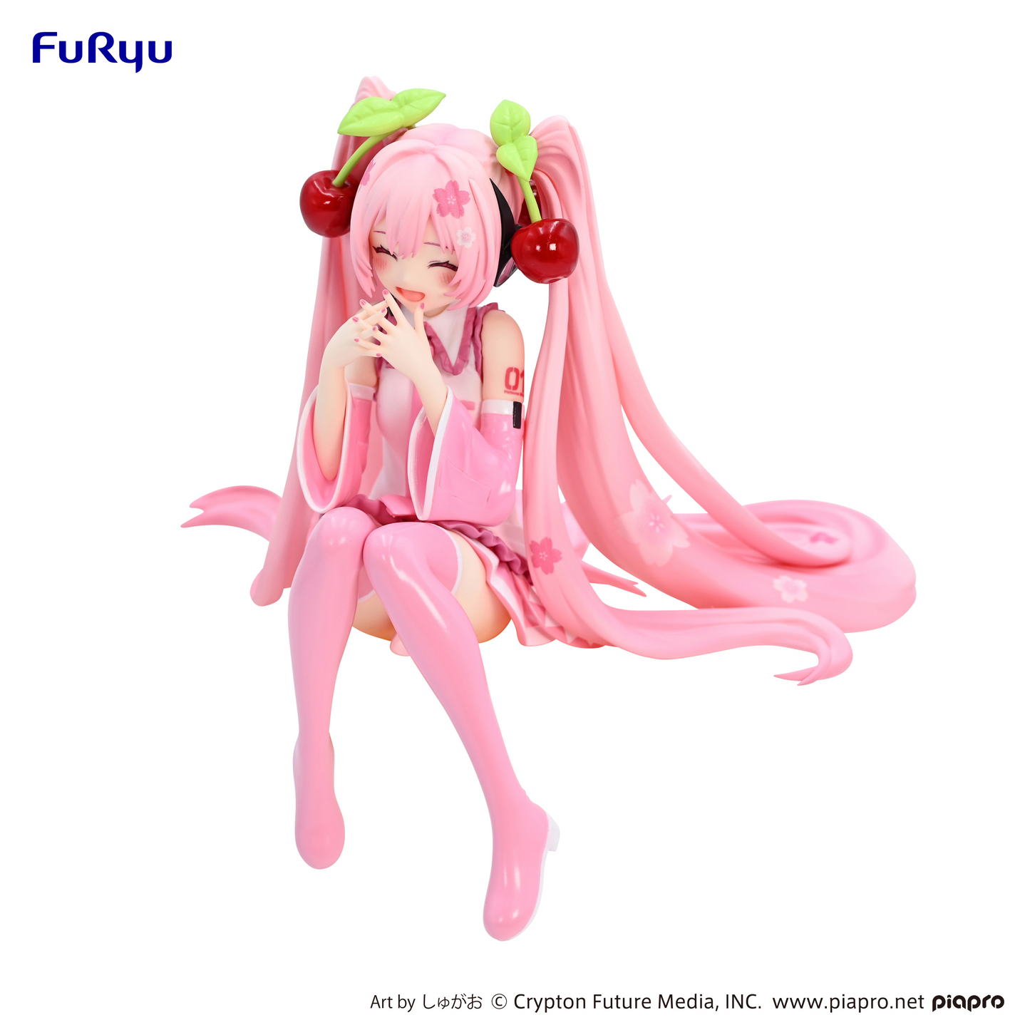 GSC x FURYU Corporation Hatsune Miku Noodle Stopper Figure -Sakura Miku 2023 Smile ver.-