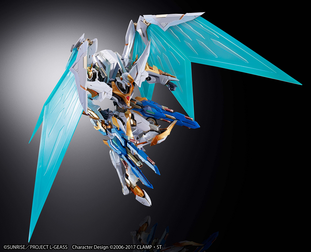 LIMITED BANDAI Tamashii LANCELOT ALBION "Code Geass: Lelouch of the Rebellion R2", TAMASHII NATIONS METAL BUILD DRAGON SCALE