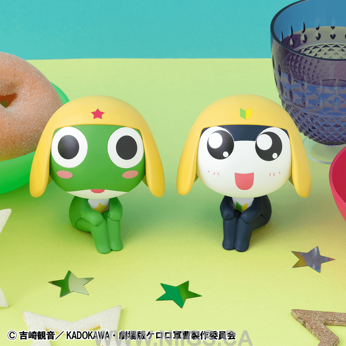 MegaHouse Lookup Sergeant Frog Keroro & Tamama set【with gift】