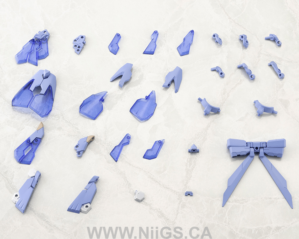 KOTOBUKIYA MECHA SUPPLY33 EXPANSION ARMOR Type E Dress Ver. (LIGHT BLUE)