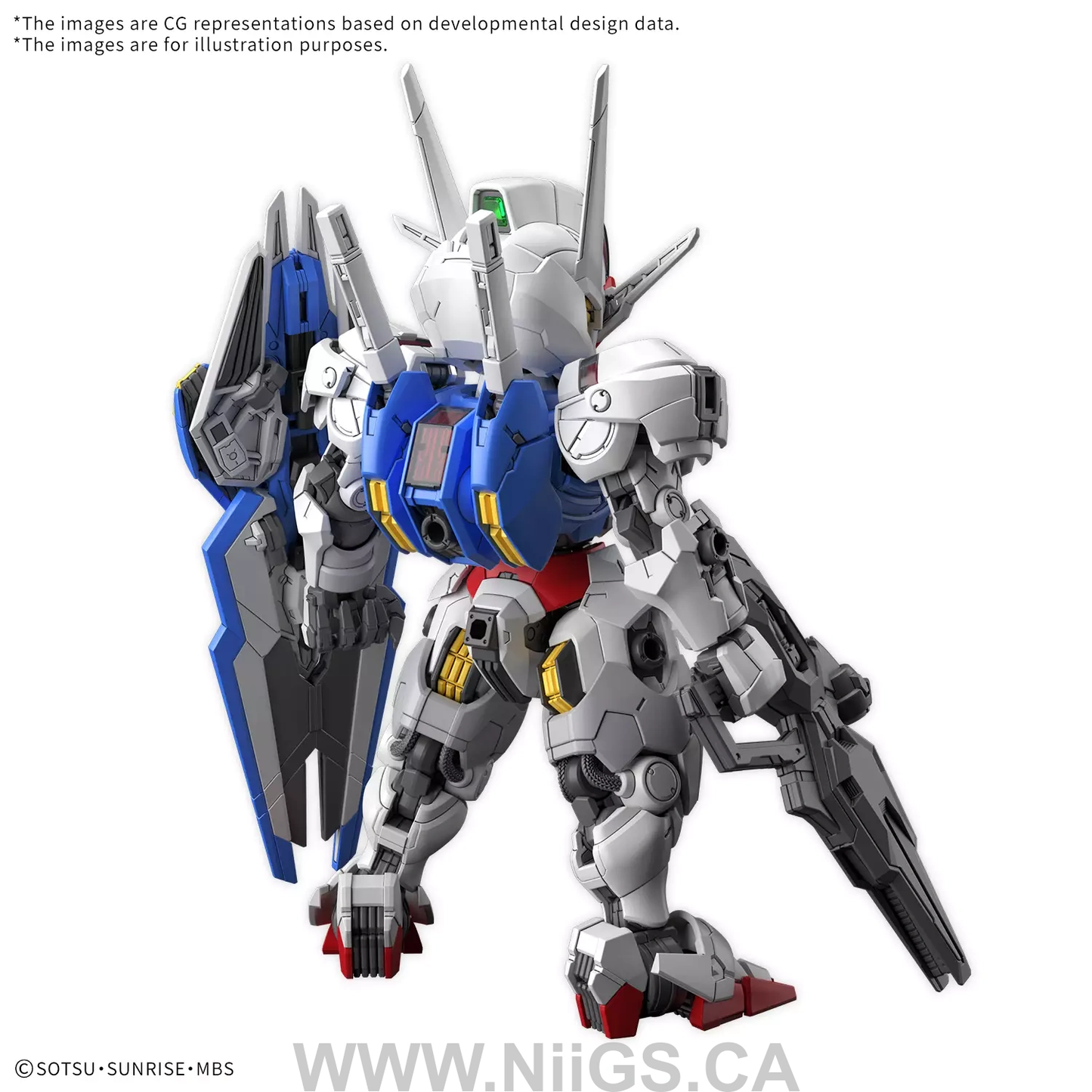 BANDAI HOBBY MGSD GUNDAM AERIAL